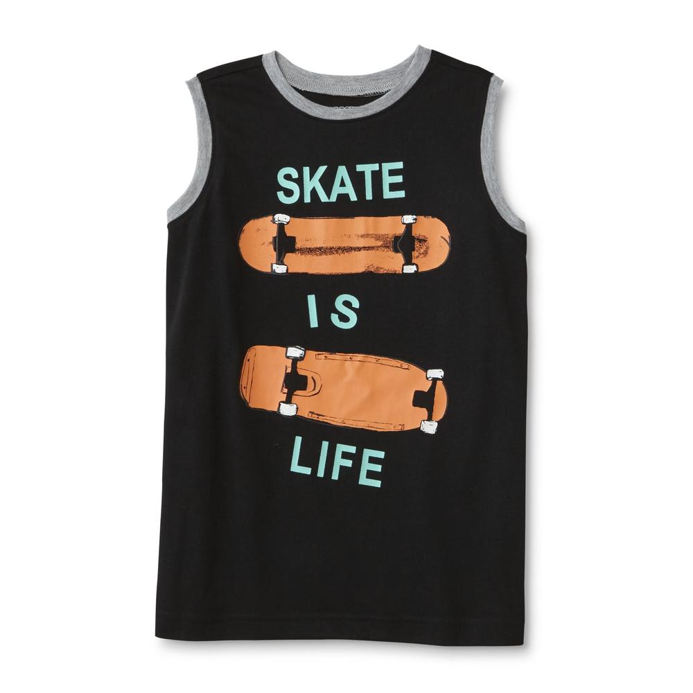 Joe Boxer Boys' Pajama Tank Top & Shorts - Skateboards