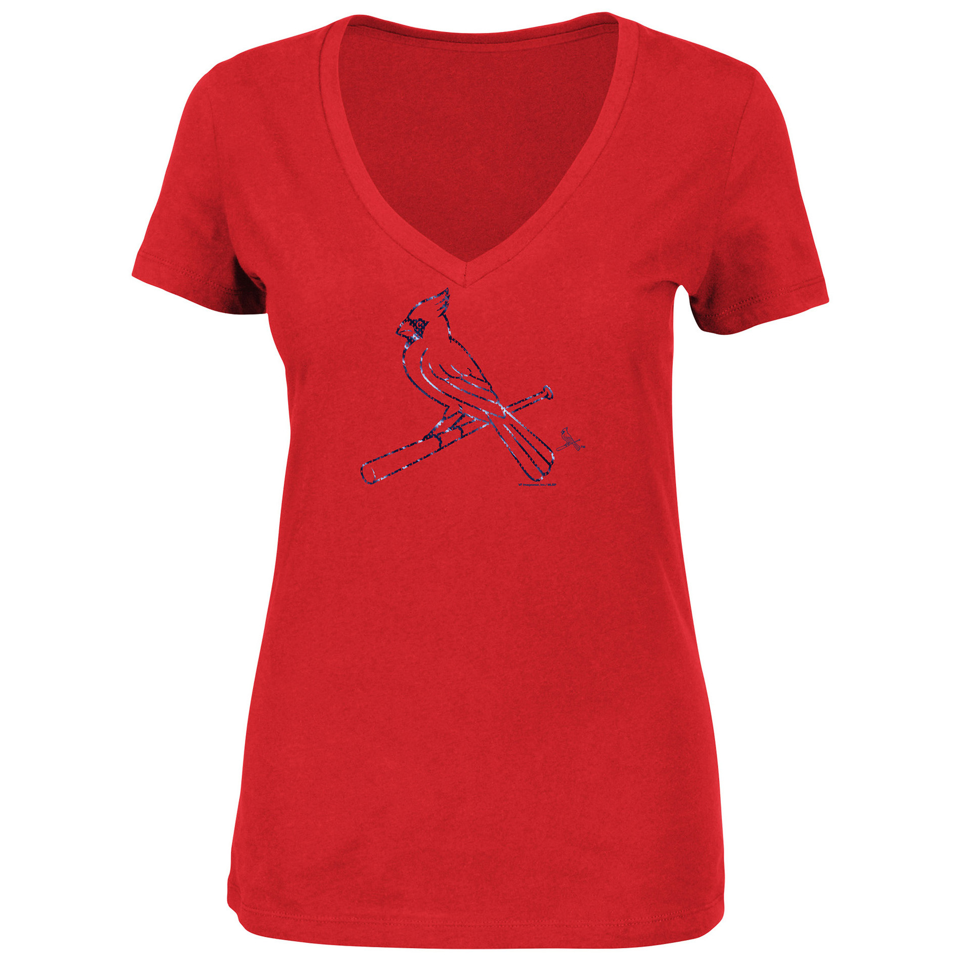 mlb logo shirt womens