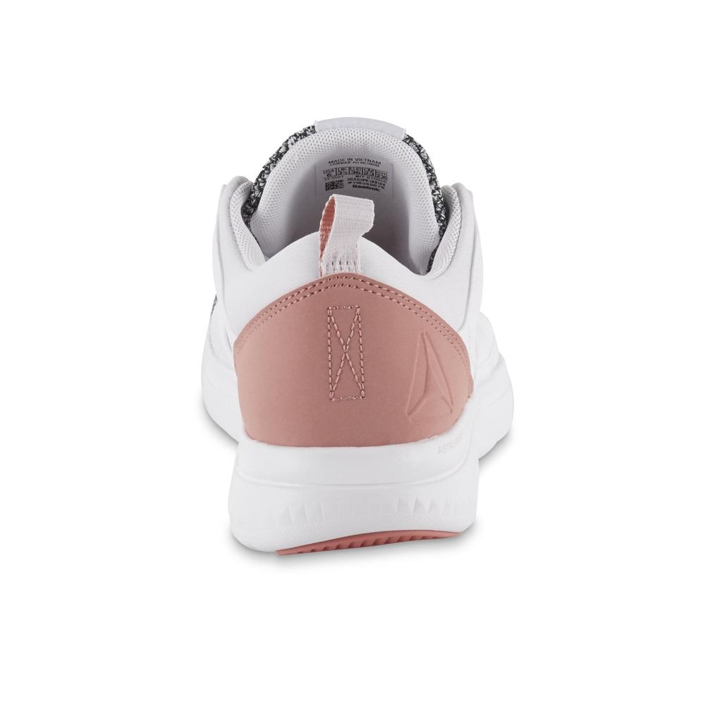 Reebok Women's Astroride Running Shoe - White/Black/Pink