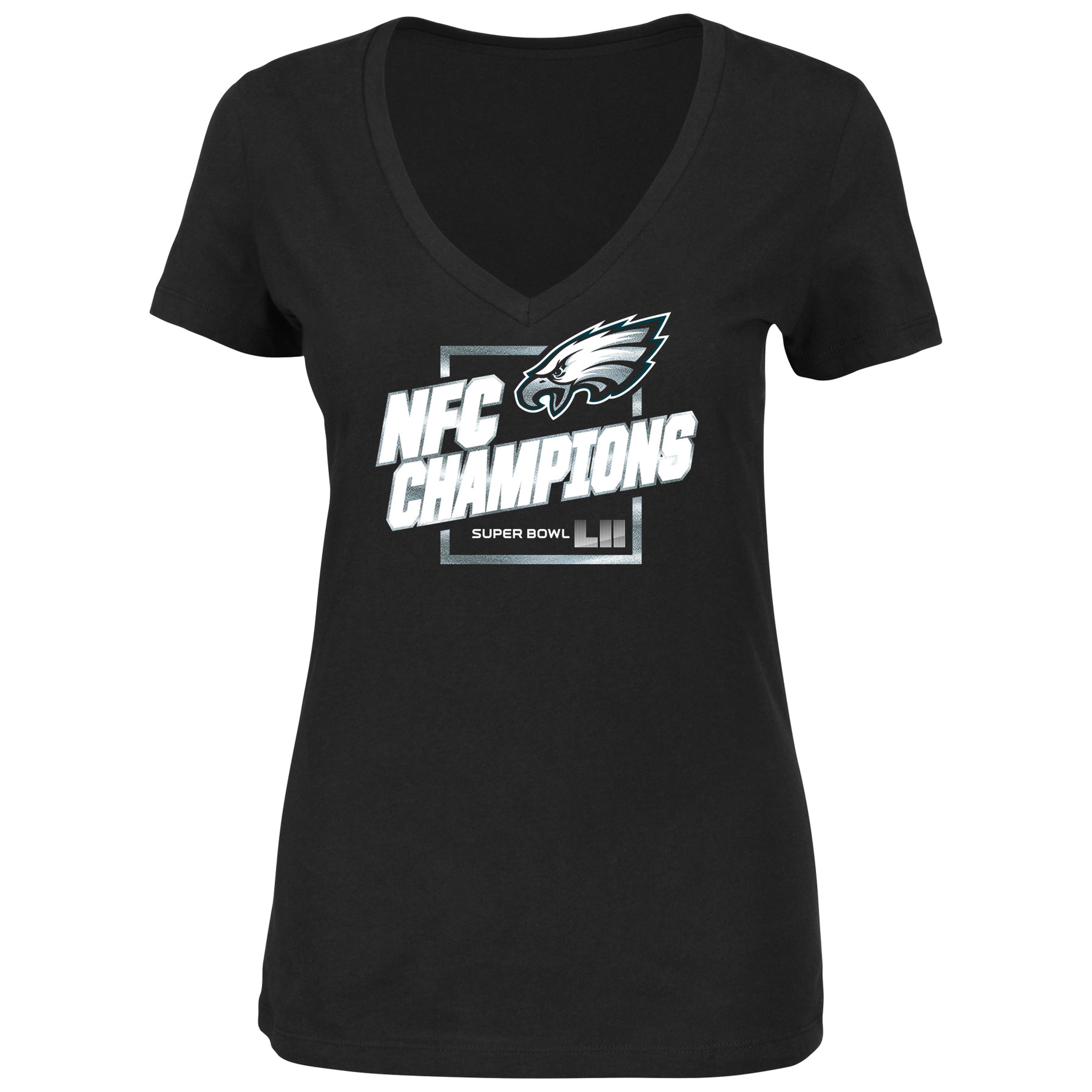 NFL Women’s V-Neck Philadelphia Eagles Top, Size: Medium NFL Women’s V-Neck Philadelphia Eagles Top, Size: Medium