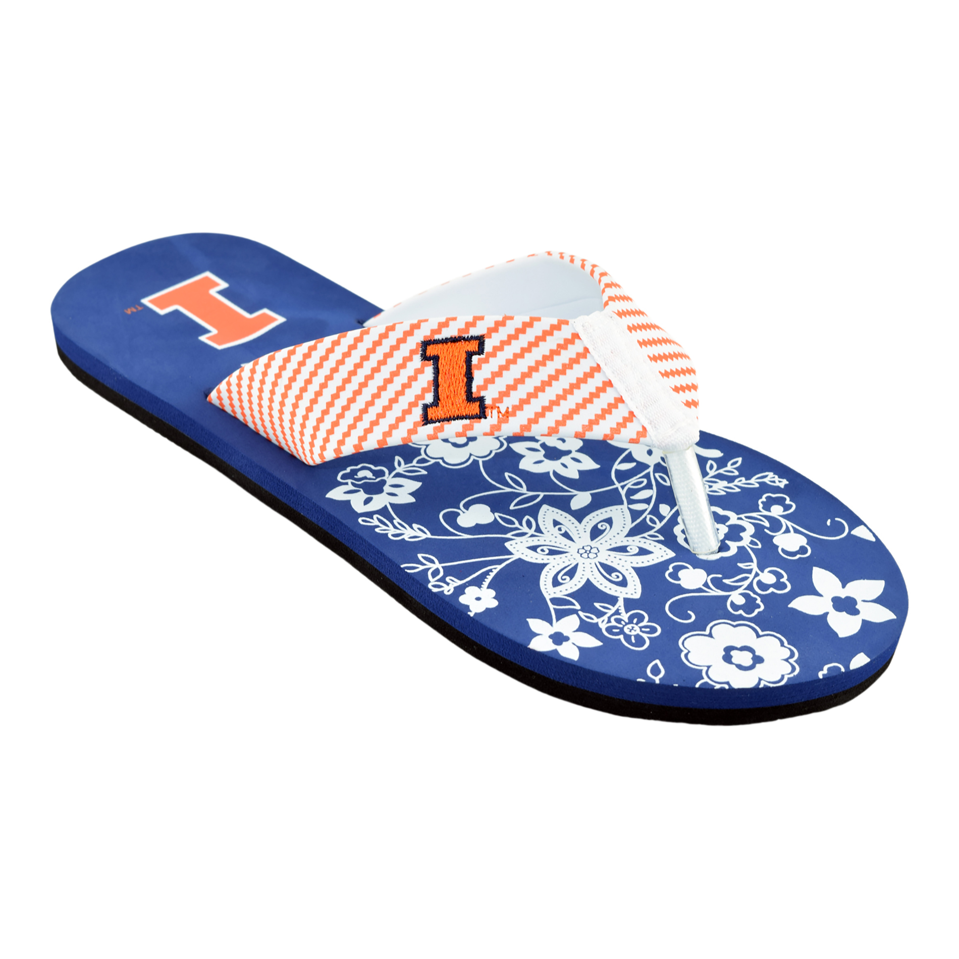 NCAA Women’s Illinois Fighting Illini Flip-Flop, Size: Large NCAA Women’s Illinois Fighting Illini Flip-Flop, Size: Large