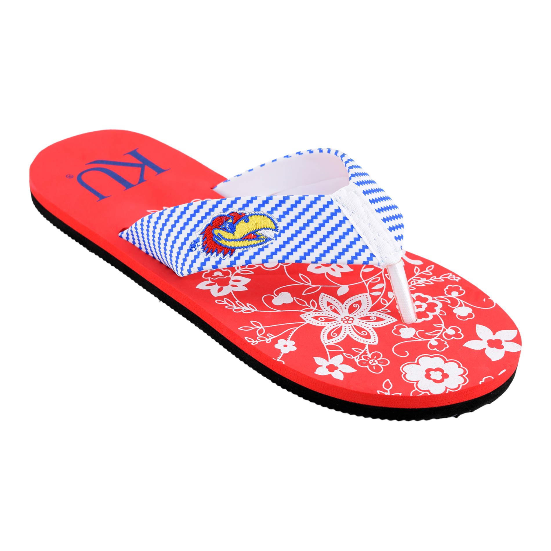 NCAA Women’s Kansas Jayhawks Flip-Flop, Size: Large NCAA Women’s Kansas Jayhawks Flip-Flop, Size: Large