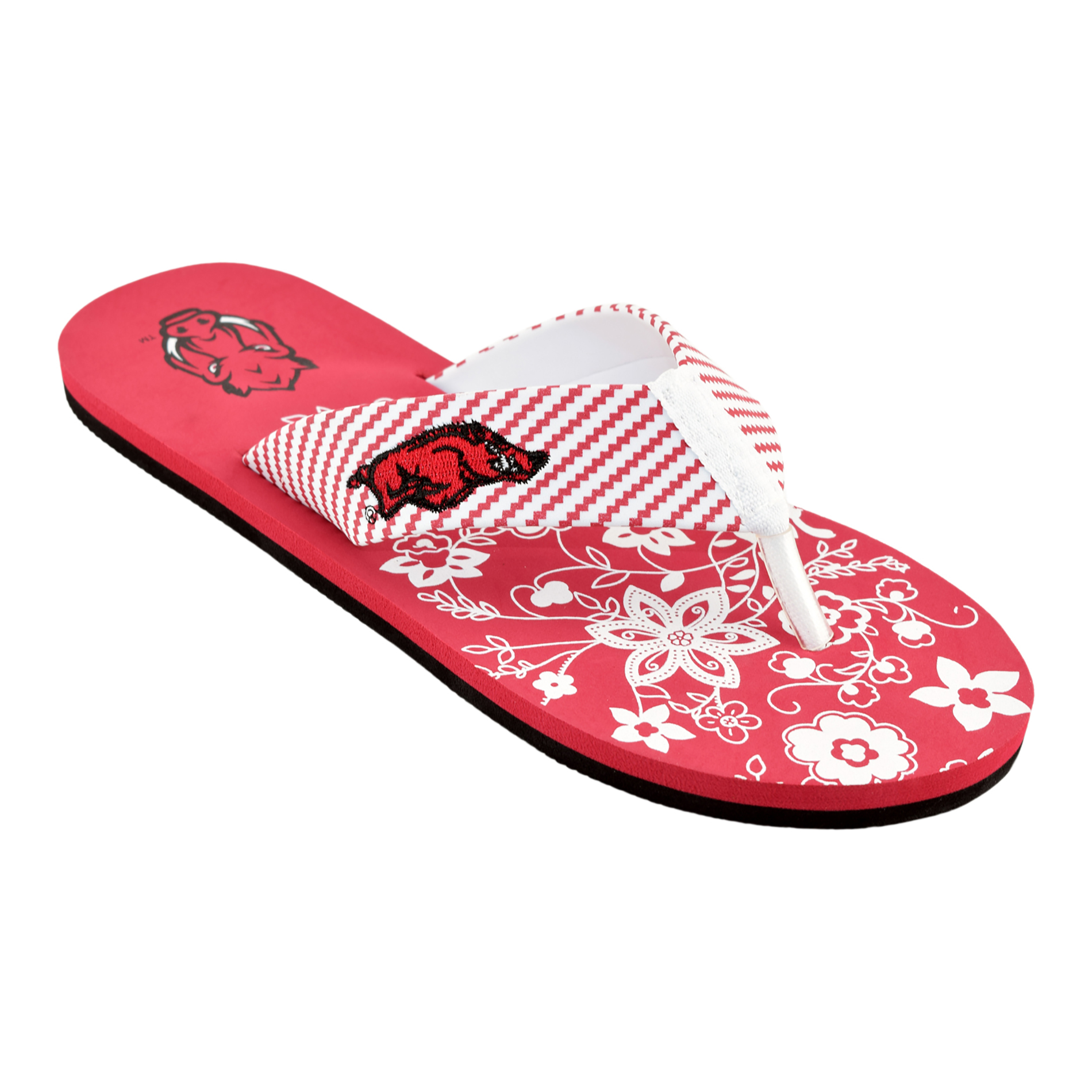 NCAA Women’s Arkansas Razorbacks Flip-Flop, Size: Large NCAA Women’s Arkansas Razorbacks Flip-Flop, Size: Large