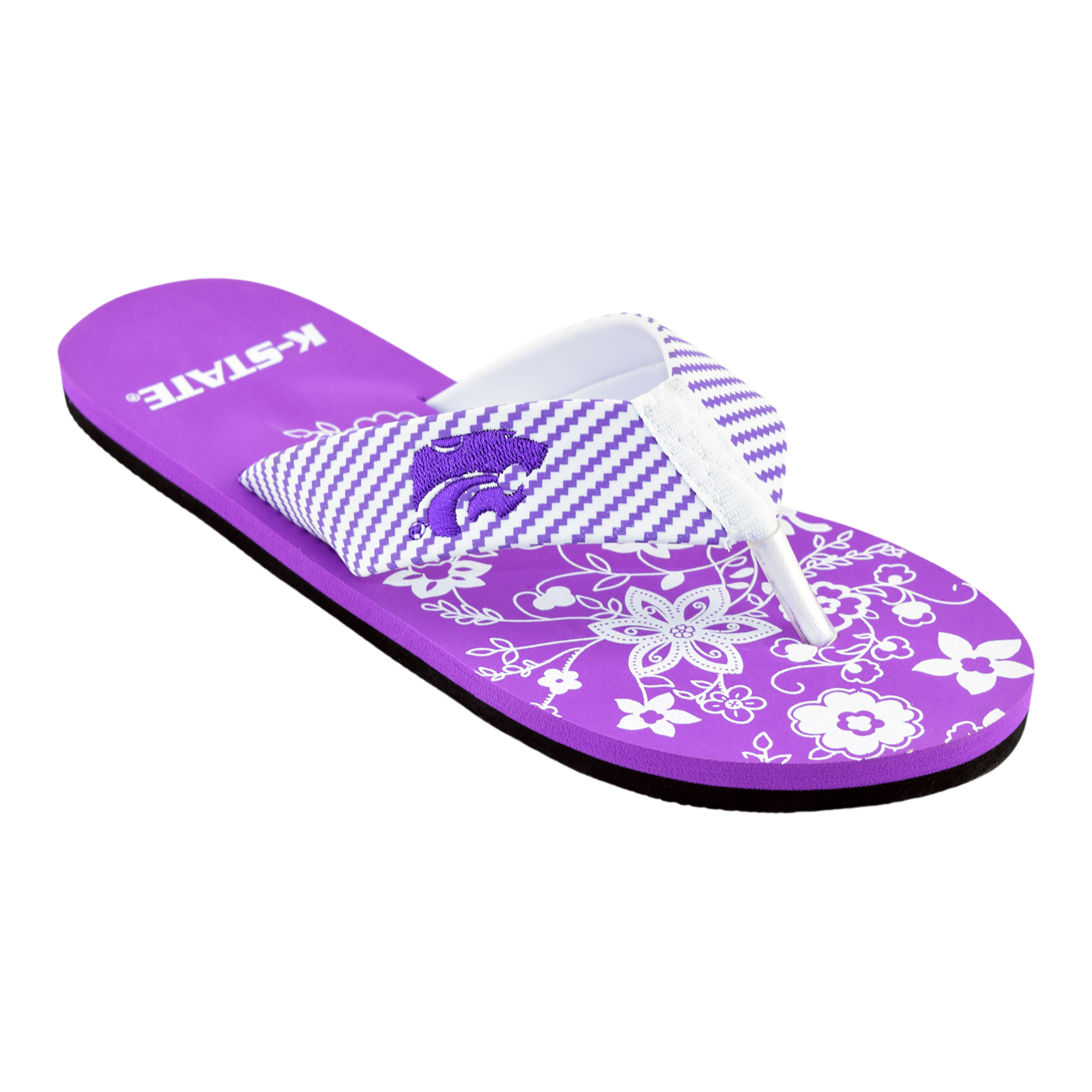 NCAA Women’s Kansas State Wildcats Flip-Flop, Size: Large NCAA Women’s Kansas State Wildcats Flip-Flop, Size: Large
