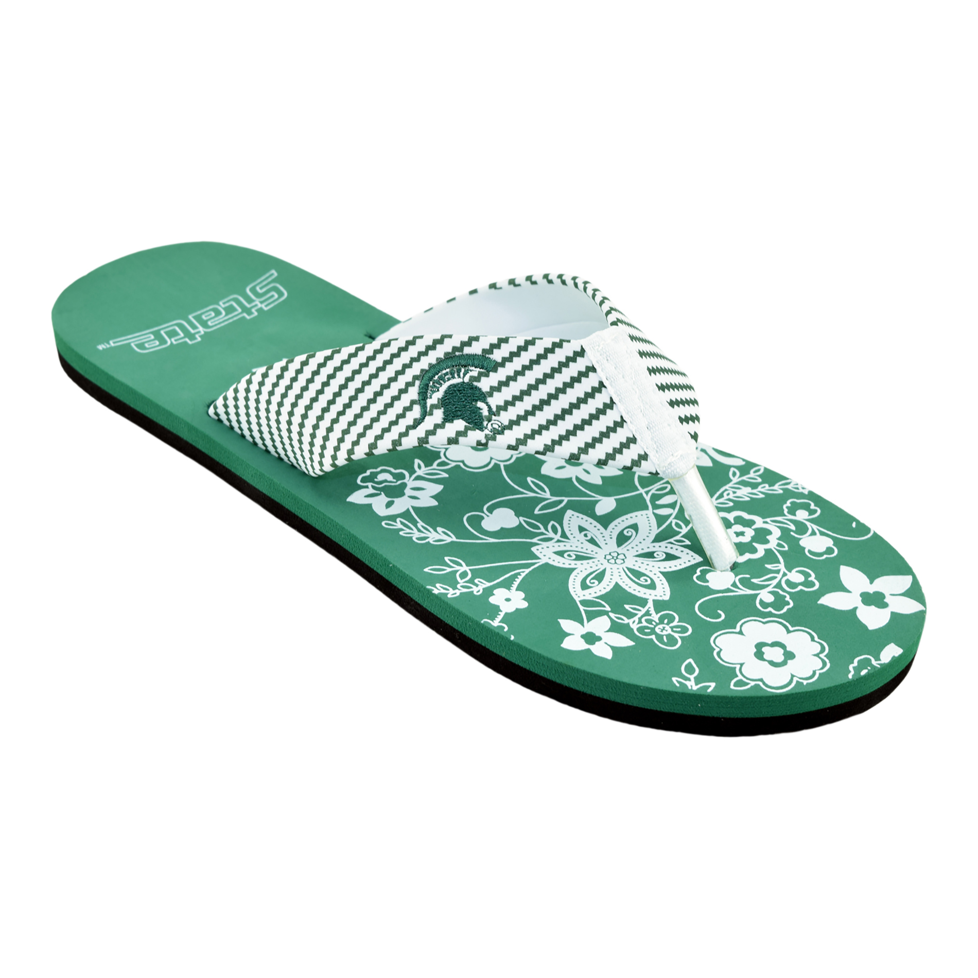 NCAA Women’s Michigan State Spartans Flip-Flop, Size: Large NCAA Women’s Michigan State Spartans Flip-Flop, Size: Large