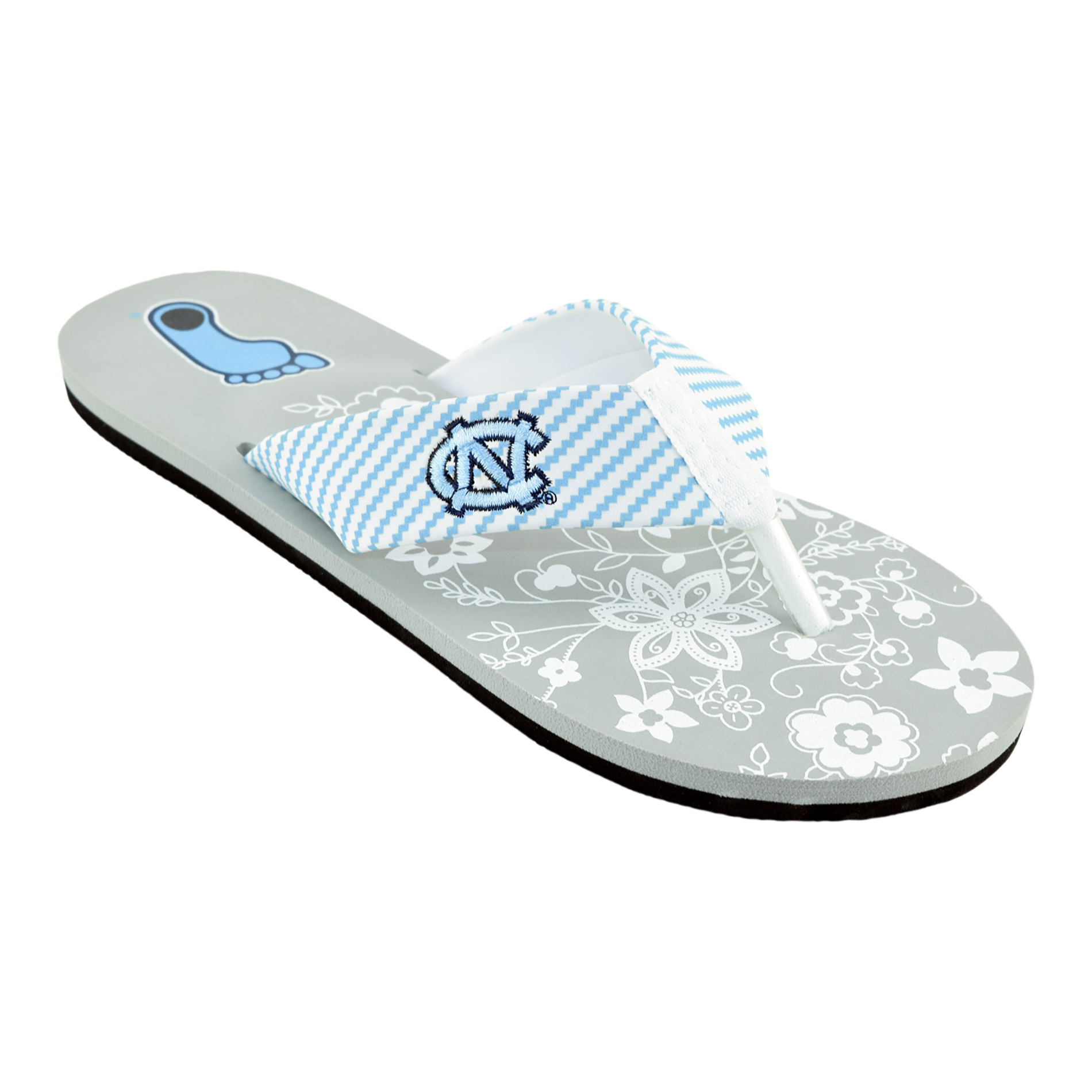 NCAA Women’s North Carolina Tar Heels Flip-Flop, Size: Medium NCAA Women’s North Carolina Tar Heels Flip-Flop, Size: Medium