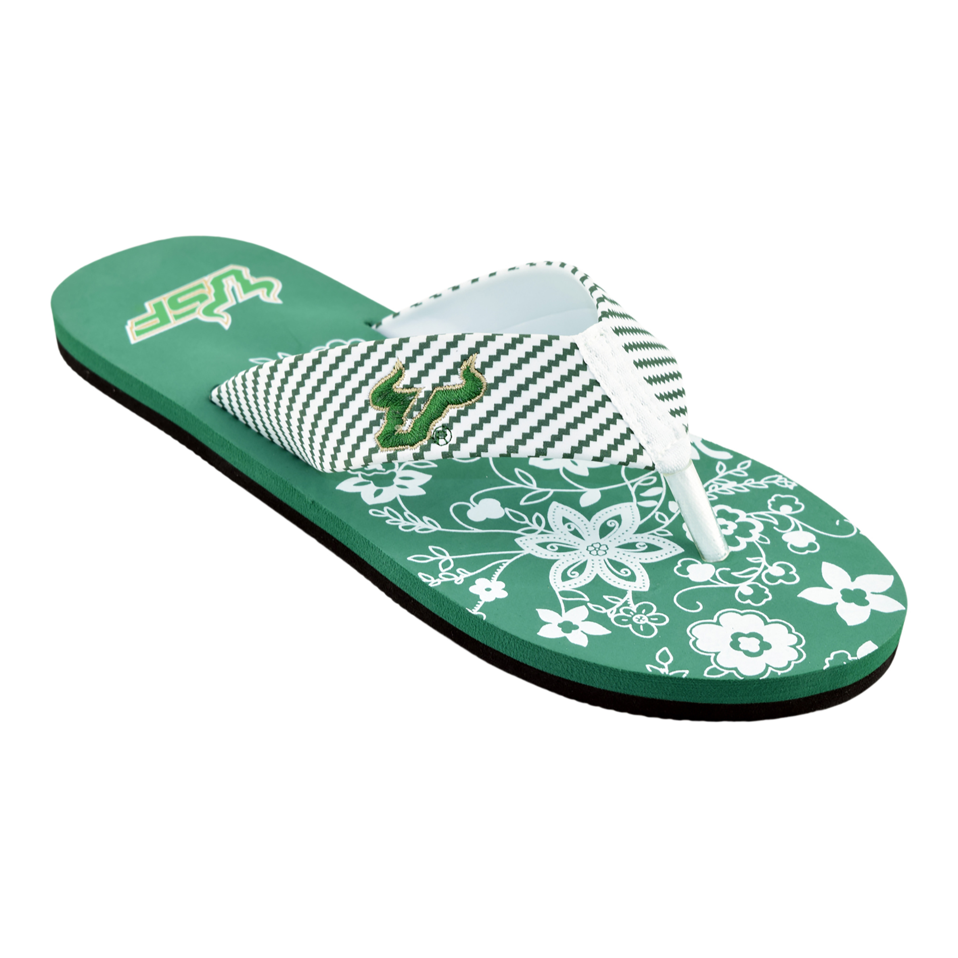 NCAA Women’s South Florida Bulls Flip-Flop, Size: Medium NCAA Women’s South Florida Bulls Flip-Flop, Size: Medium