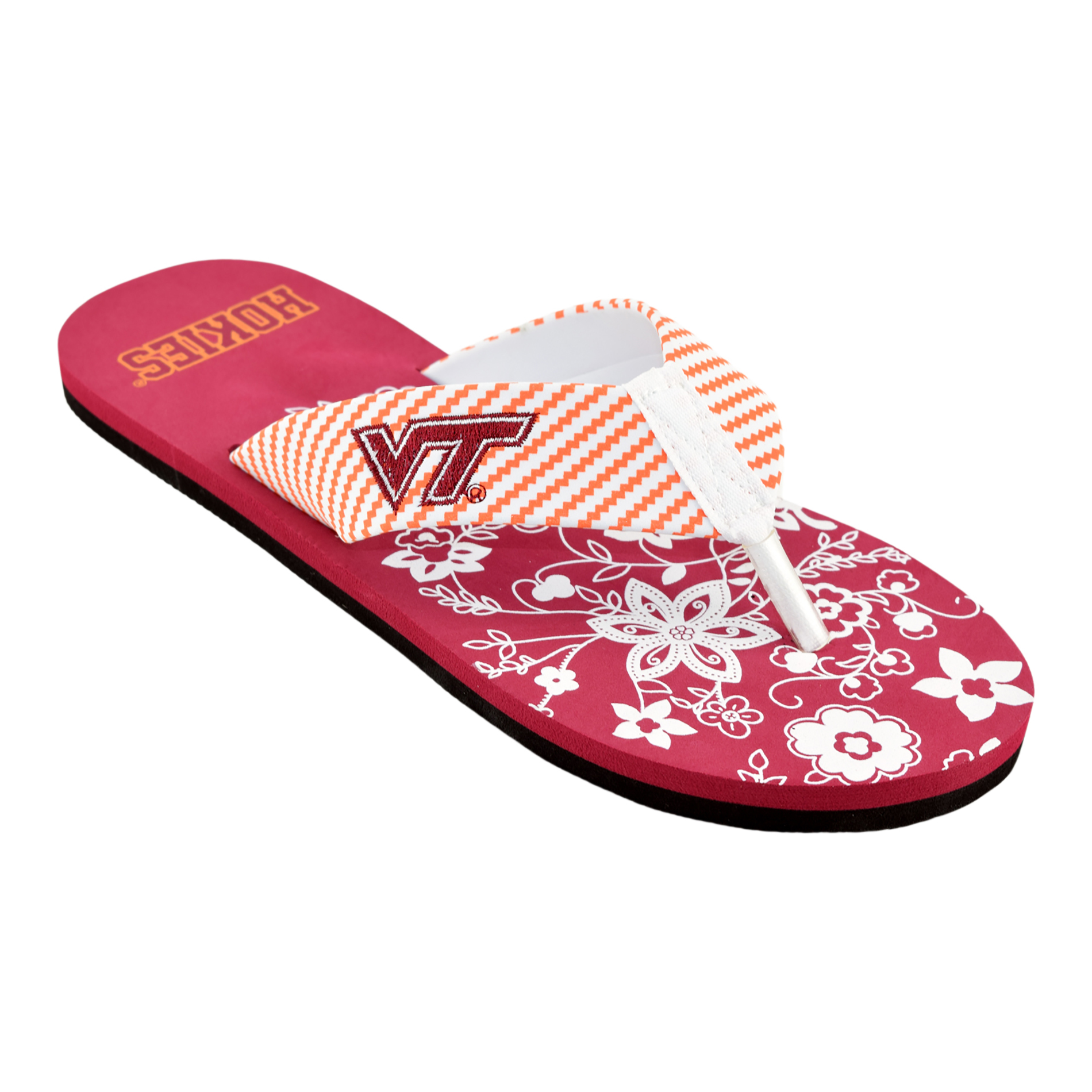 NCAA Women’s Virginia Tech Hokies Flip-Flop, Size: Medium NCAA Women’s Virginia Tech Hokies Flip-Flop, Size: Medium