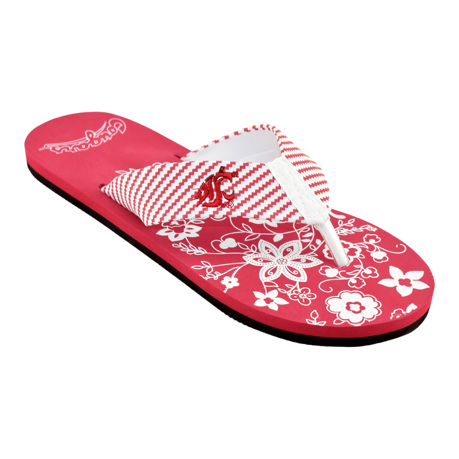 NCAA Women’s Washington State Cougars Flip-Flop, Size: Medium NCAA Women’s Washington State Cougars Flip-Flop, Size: Medium