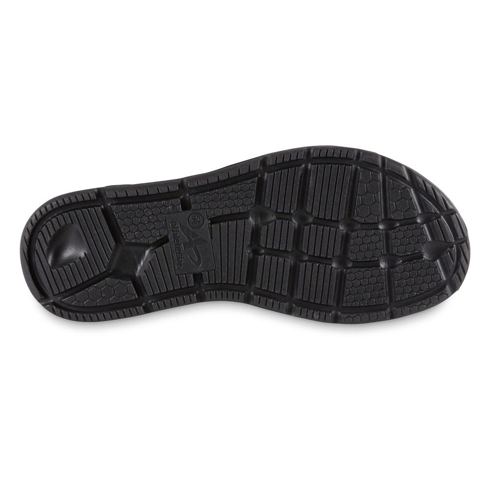 Athletech Women's Mahina 2 Silver/Black Slide Sandal