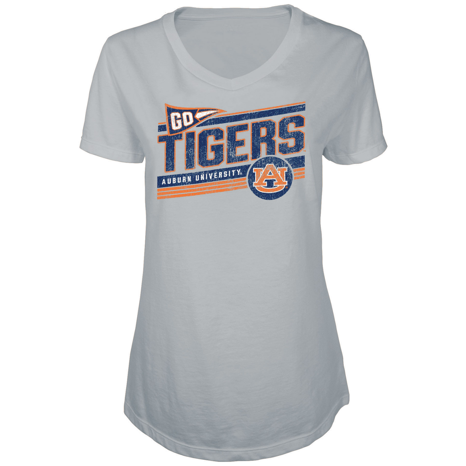 NCAA Women&#8217;s Auburn Tigers V-Neck T-Shirt