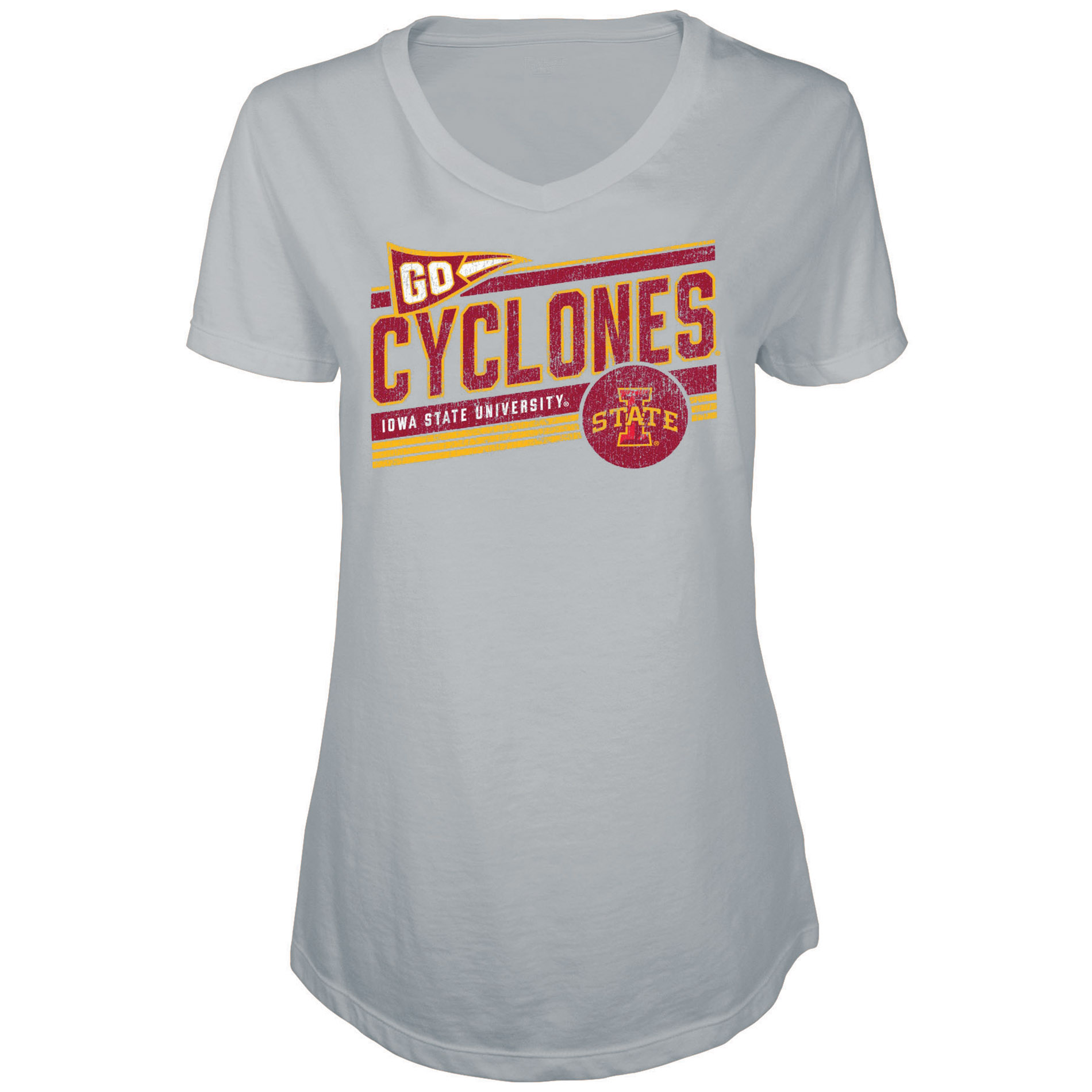 NCAA Women&#8217;s Iowa State Cyclones V-Neck T-Shirt