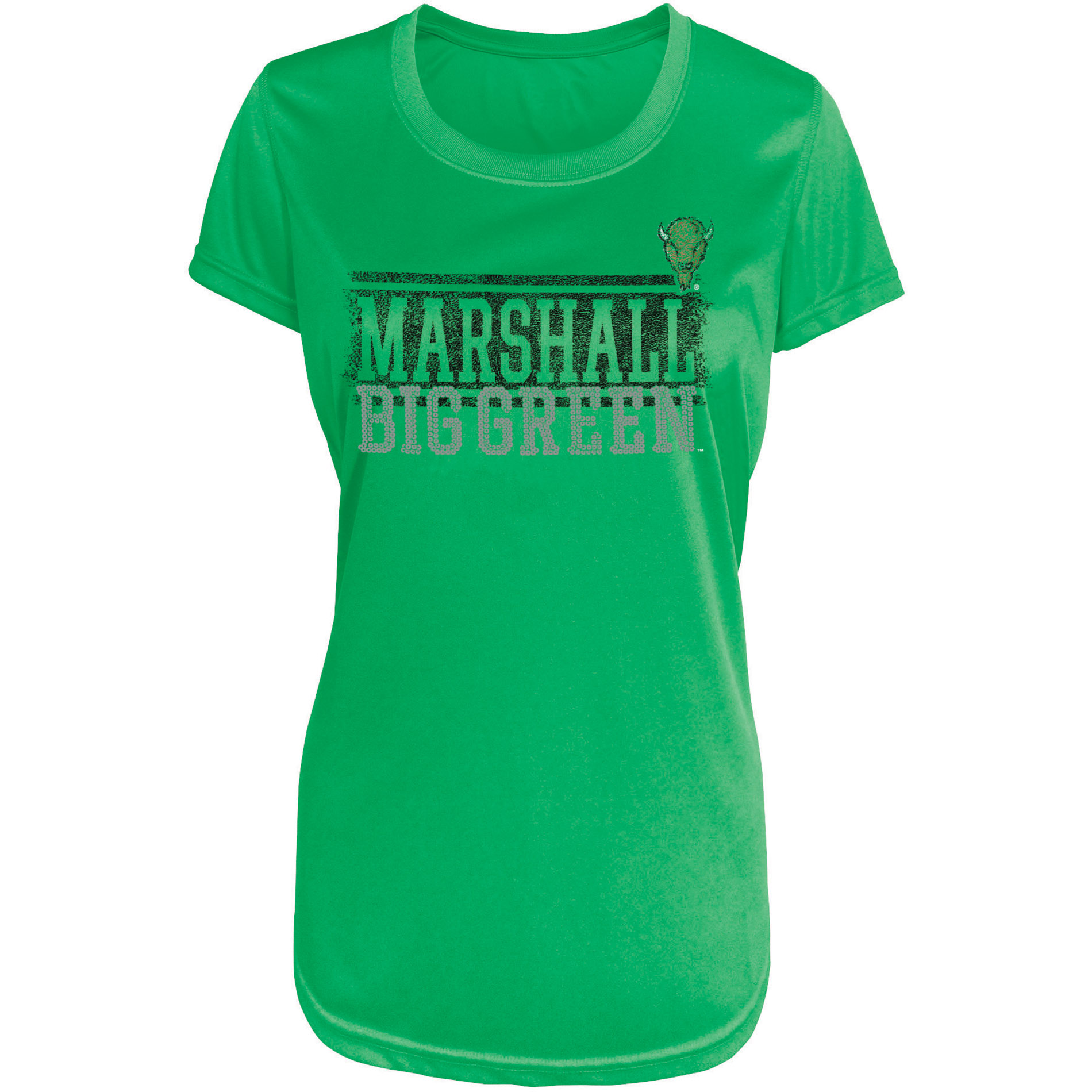 NCAA Women&#8217;s Marshall Thundering Herd Scoop Neck T-Shirt