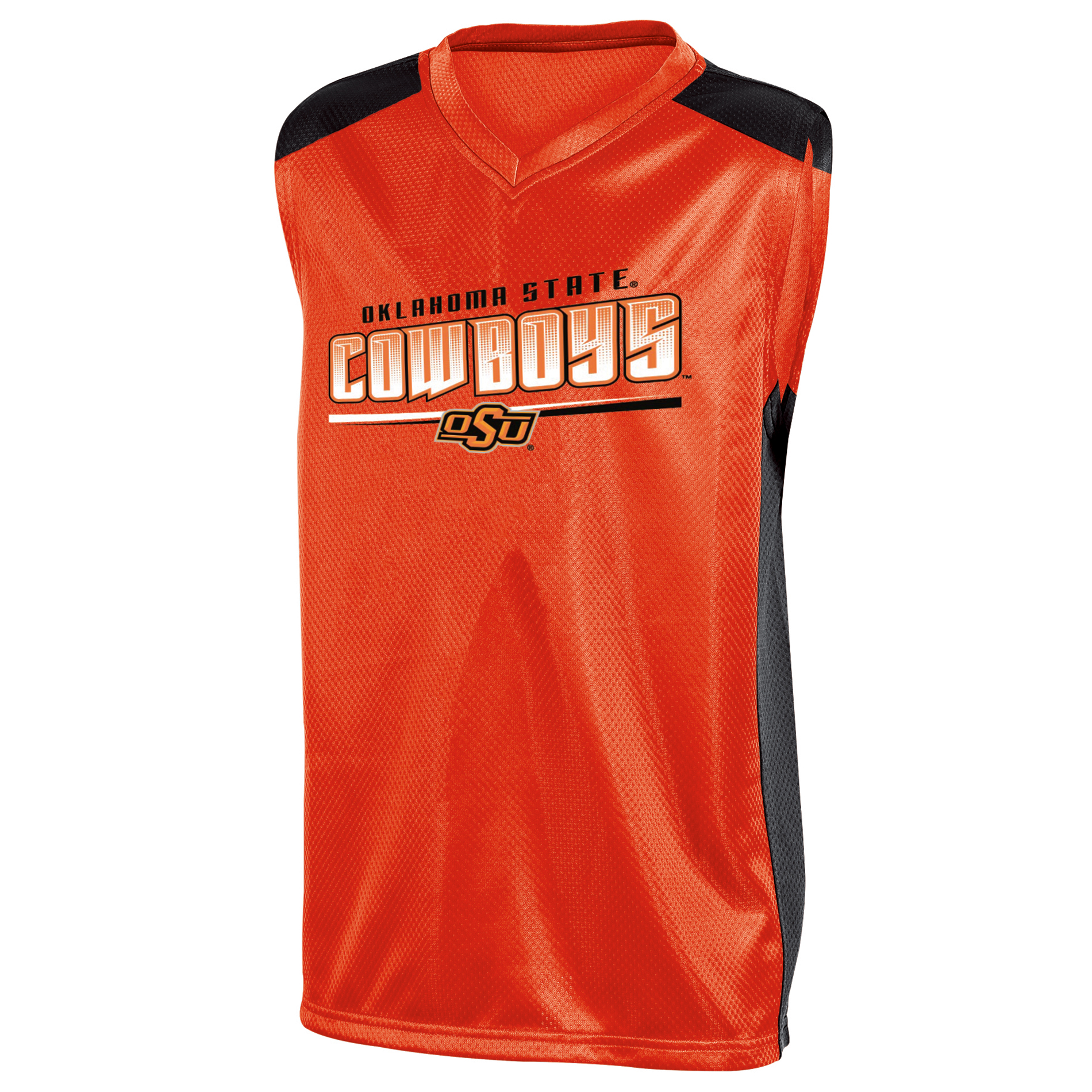 NCAA Boys&#8217; Oklahoma State Cowboys Sleeveless Impact T-Shirt