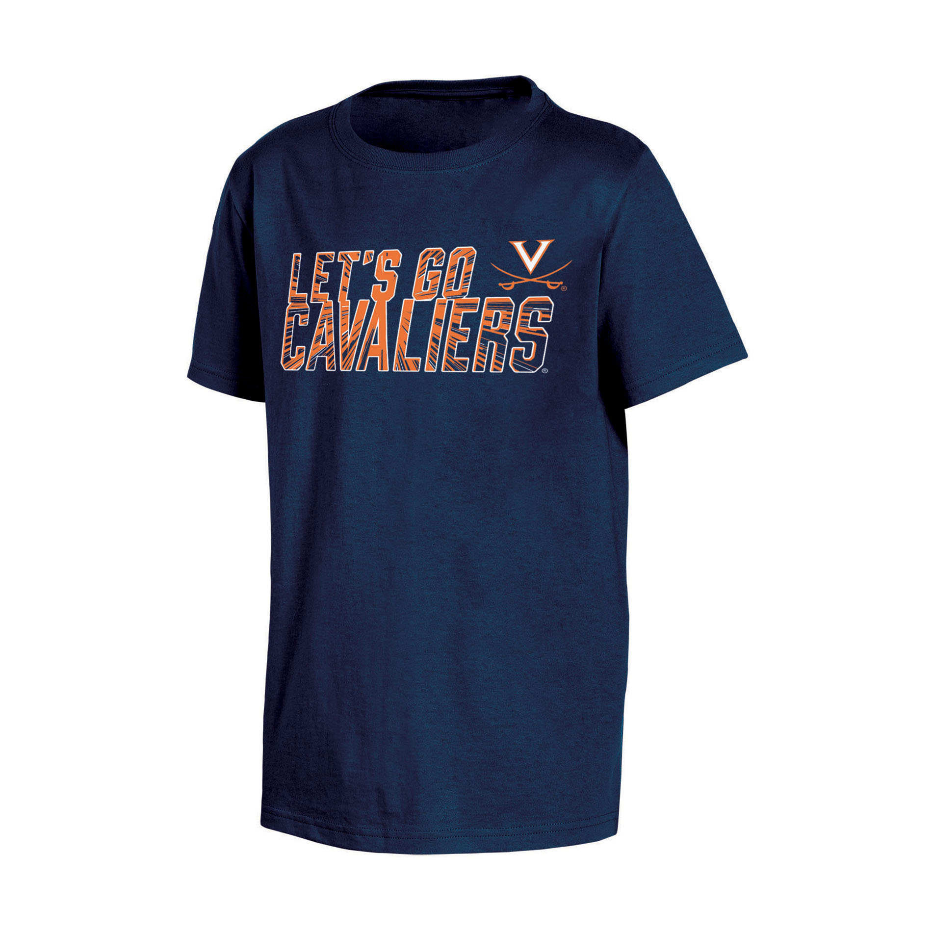 NCAA Boys’ Virginia Cavaliers T-Shirt - Let’s Go Cavaliers, Size: Small NCAA Boys’ Virginia Cavaliers T-Shirt - Let’s Go Cavaliers, Size: Small