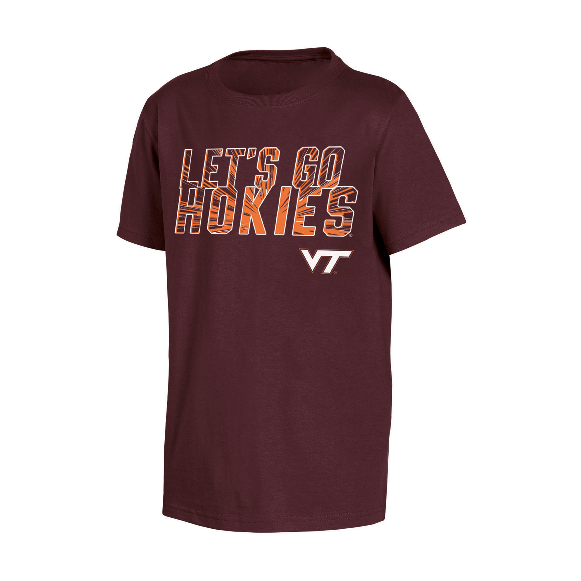 NCAA Boys’ Virginia Tech Hokies T-Shirt - Let’s Go Hokies, Size: Medium NCAA Boys’ Virginia Tech Hokies T-Shirt - Let’s Go Hokies, Size: Medium