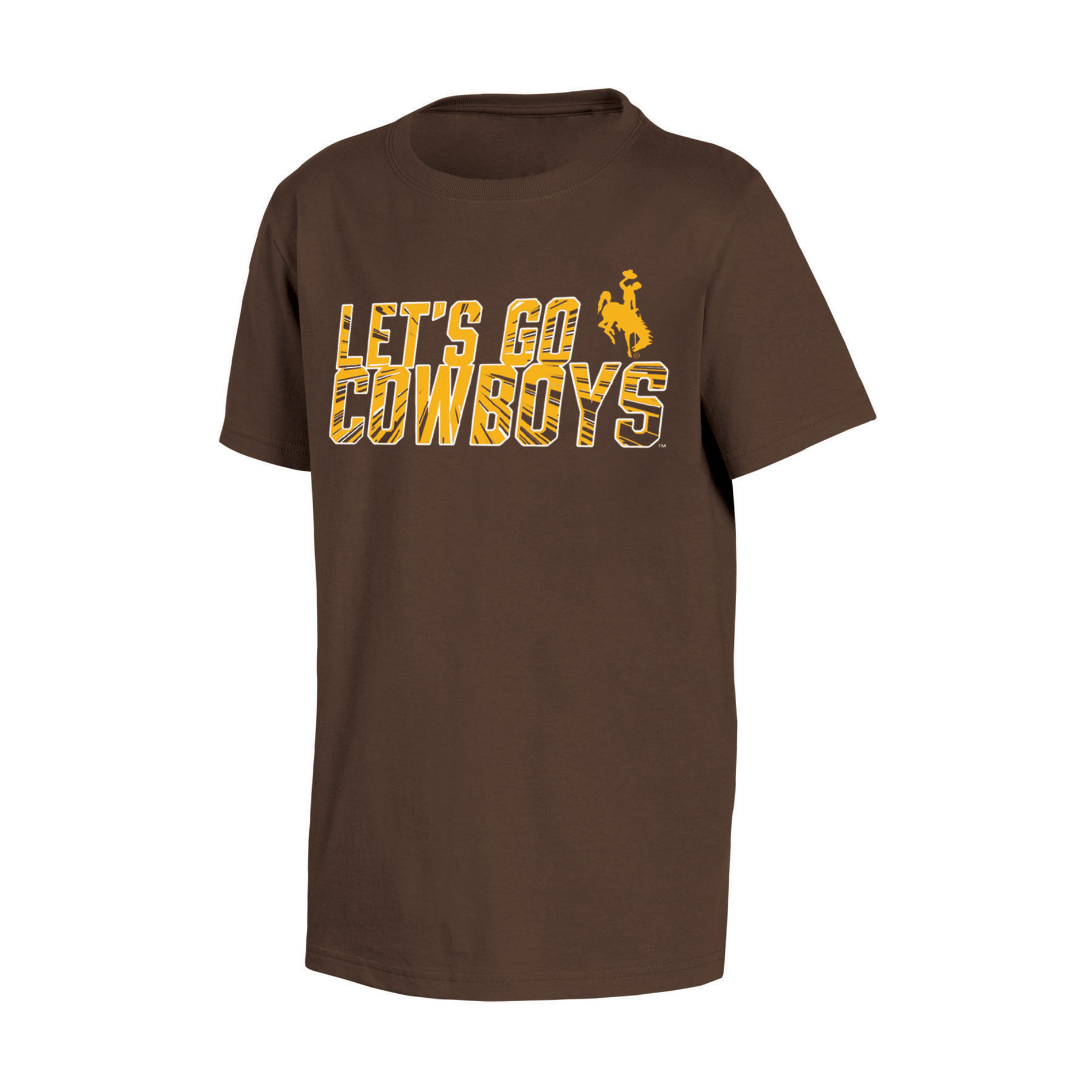 NCAA Boys’ Wyoming Cowboys T-Shirt - Let’s Go Cowboys, Size: XL NCAA Boys’ Wyoming Cowboys T-Shirt - Let’s Go Cowboys, Size: XL