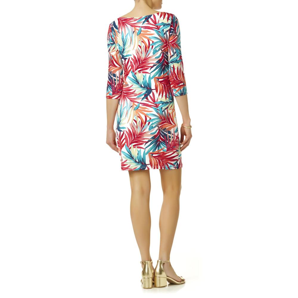 Simply Styled Women's Body-Con Dress - Floral