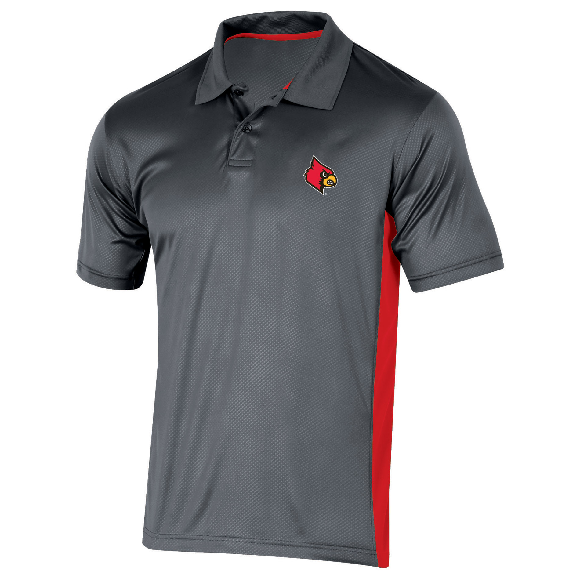 NCAA Men’s Short-Sleeve Logo Polo Shirt - Louisville Cardinals