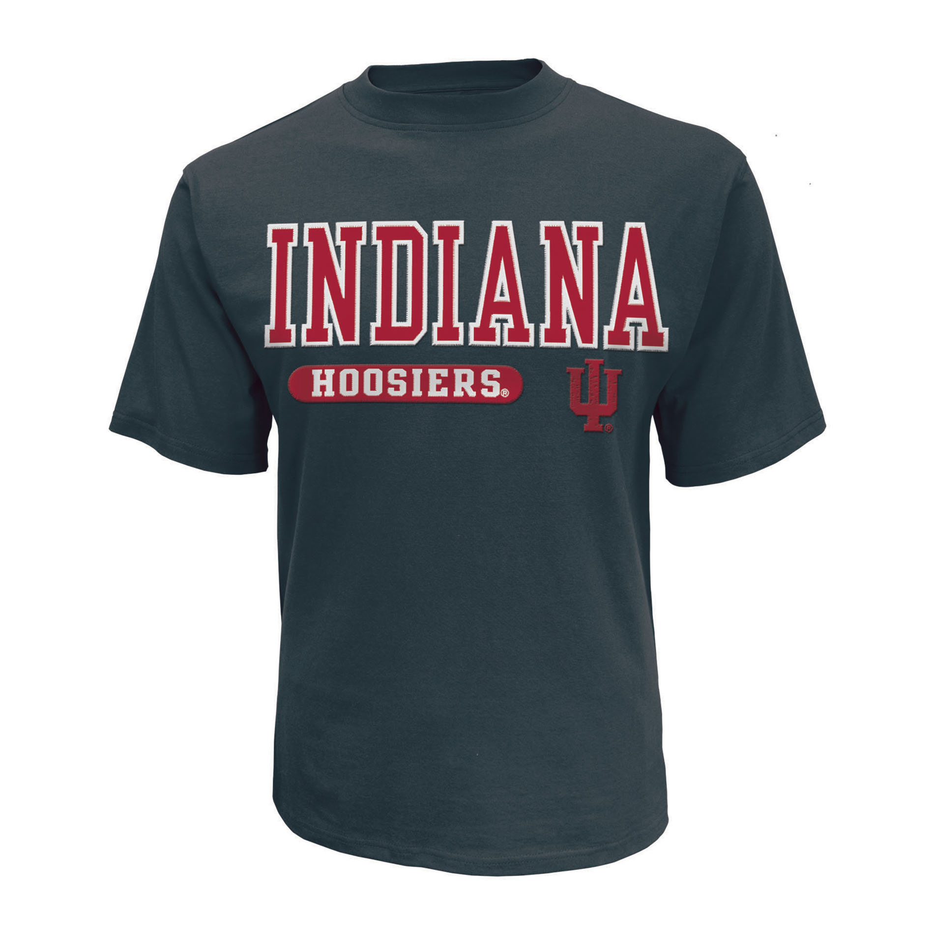 NCAA Men&#8217;s Short-Sleeve Applique T-Shirt - Indiana Hoosiers