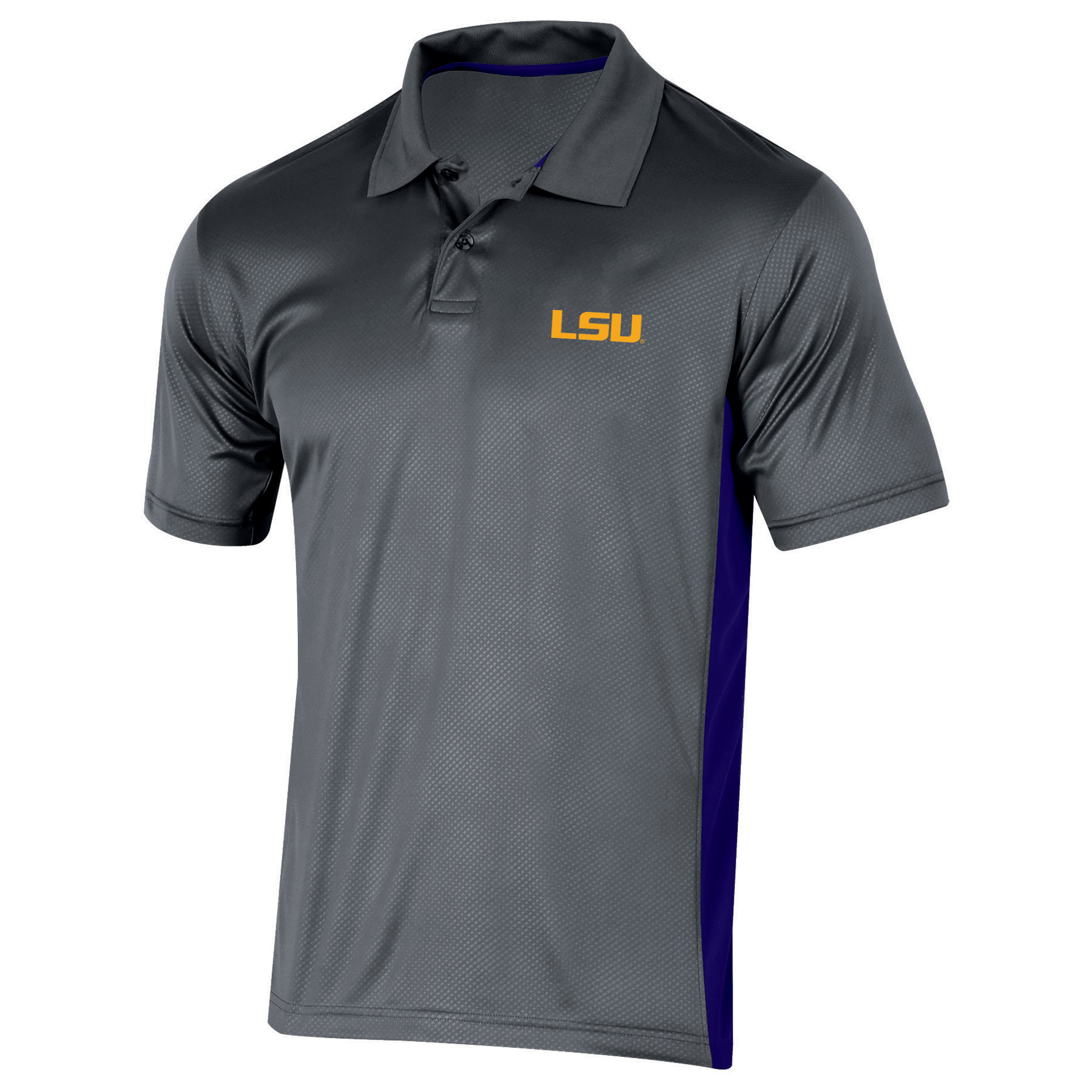 NCAA Men&#8217;s Short-Sleeve Logo Polo Shirt - LSU Tigers