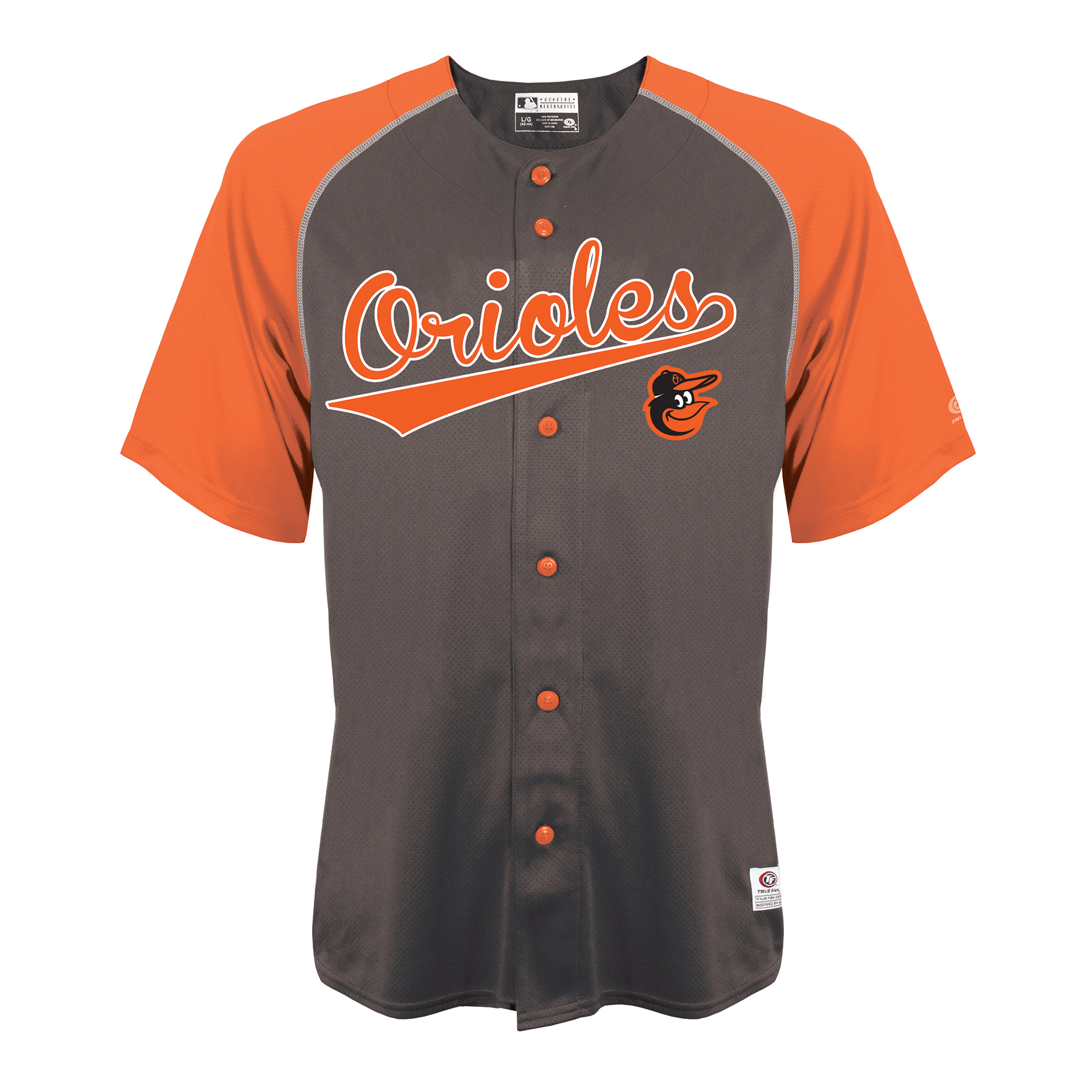 MLB Men's Colorblock Button-Down Jersey 