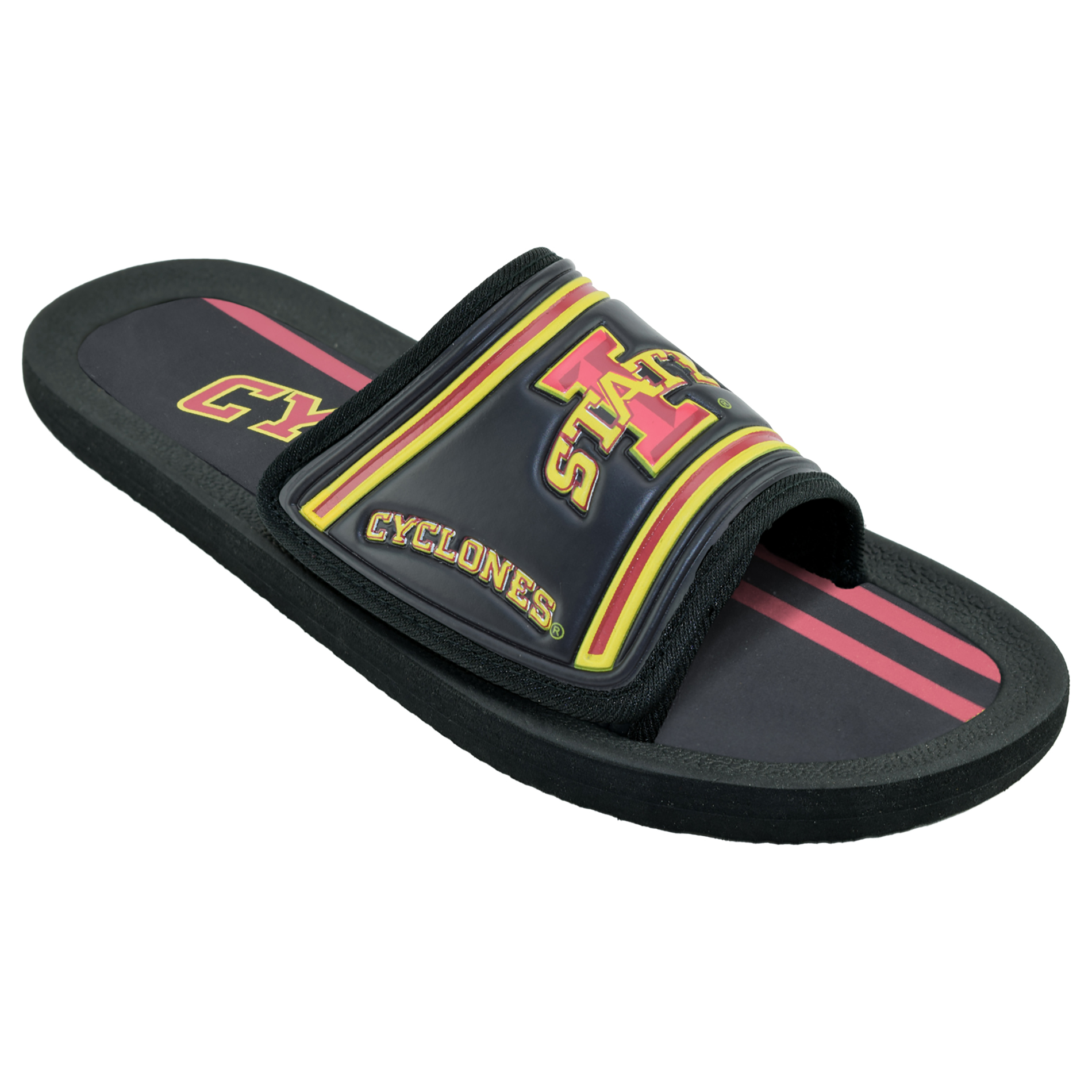 NCAA Men&#8217;s Iowa State Cyclones Velcro Slide Slippers