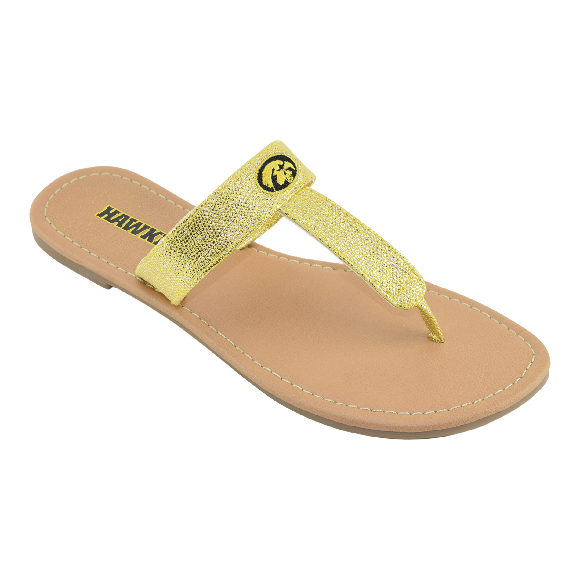 iowa hawkeye flip flops