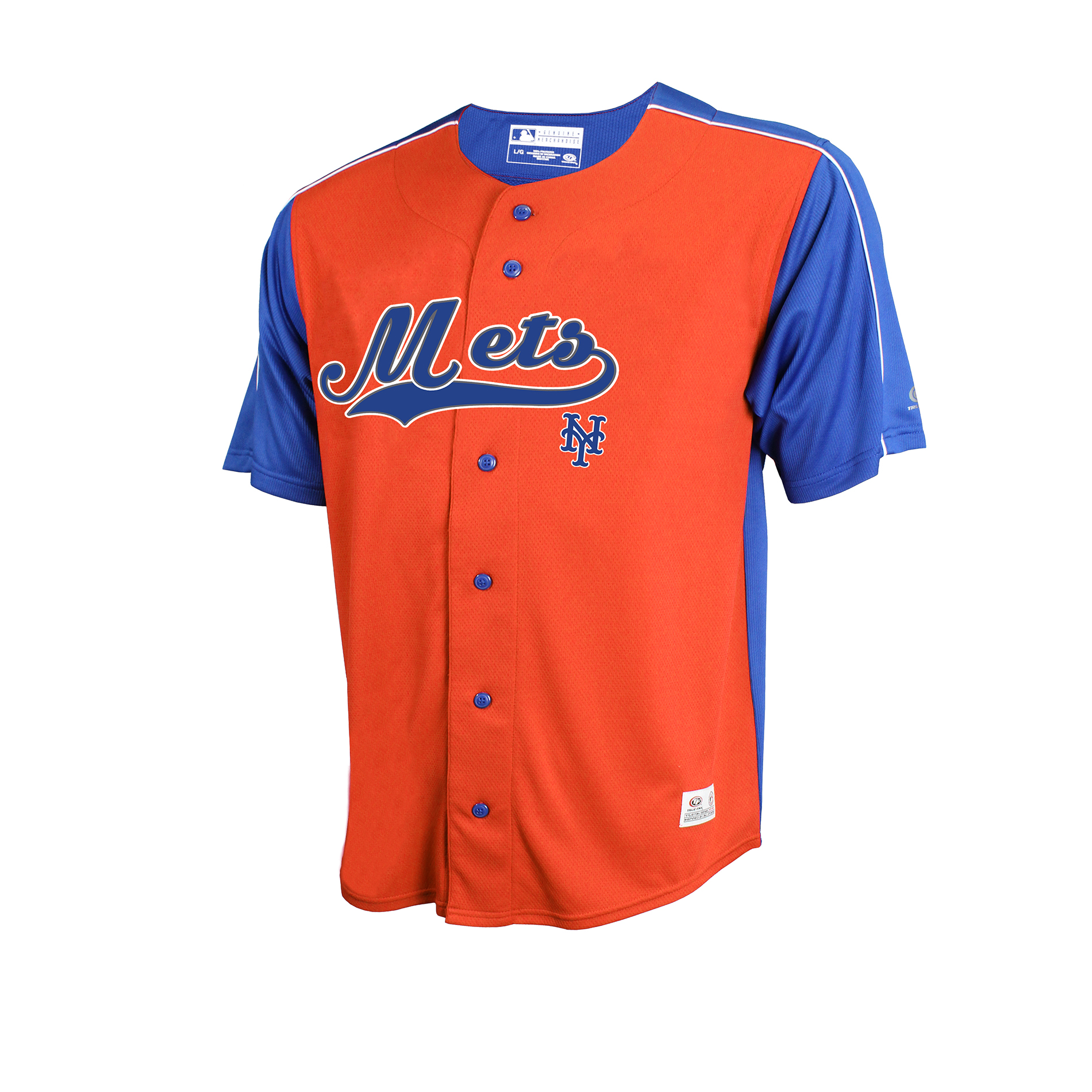 MLB Boys’ Baseball Jersey - New York Mets, Size: Small MLB Boys’ Baseball Jersey - New York Mets, Size: Small