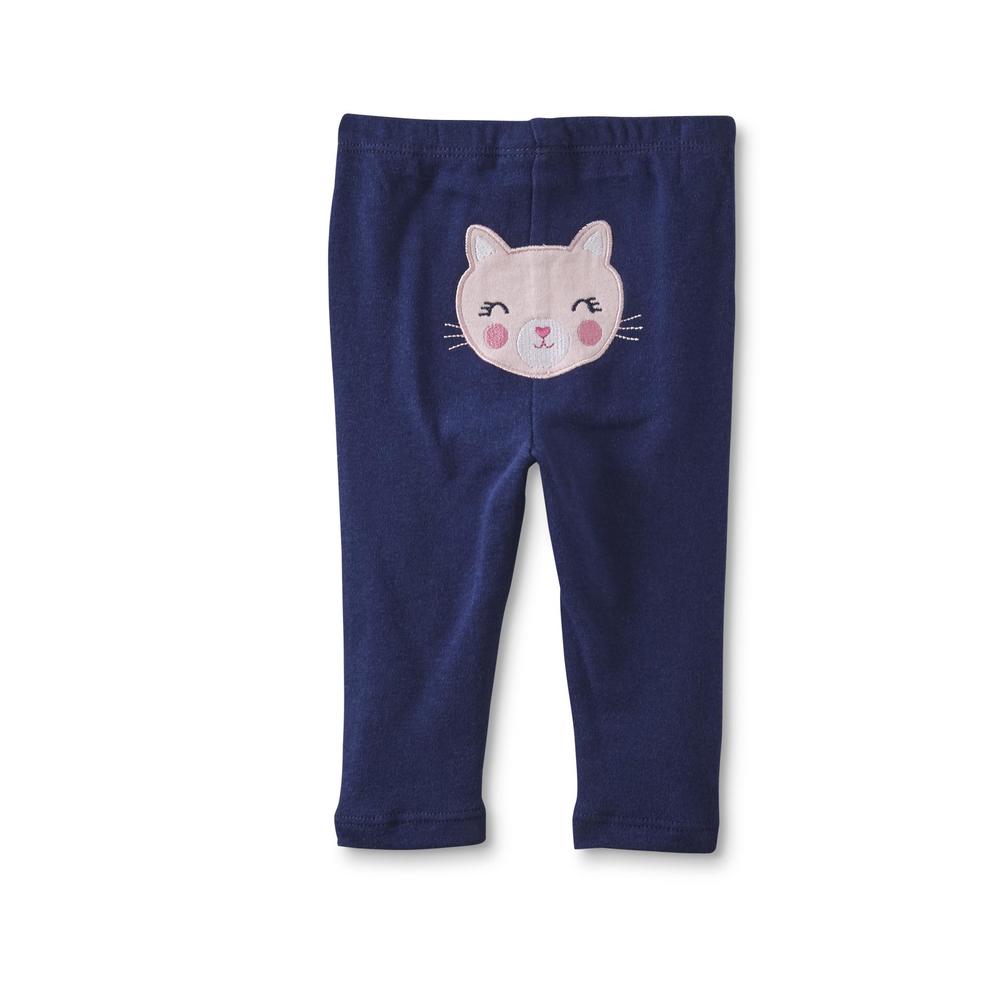 Little Wonders Infant Girls' 2 Bodysuits & Pants - Cat