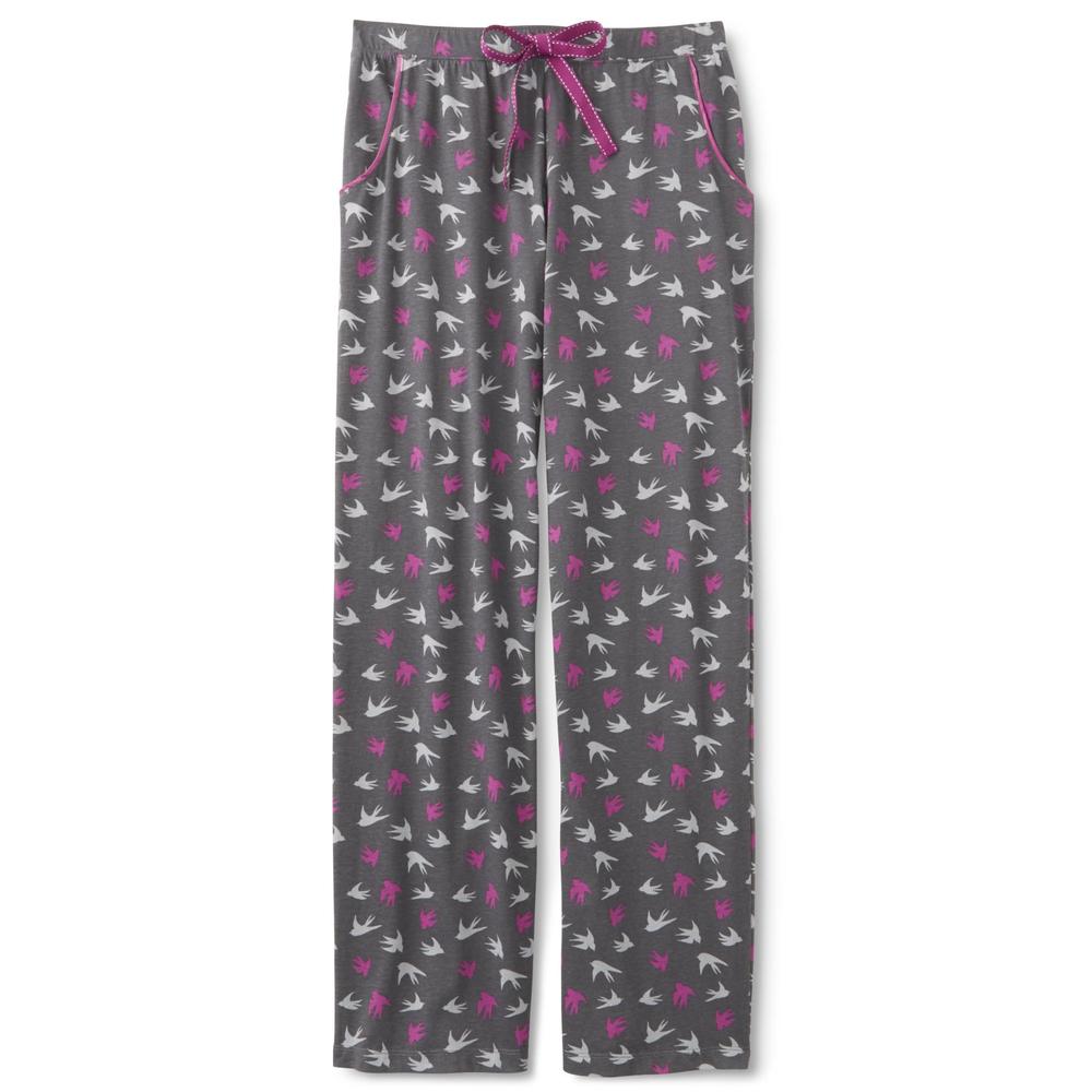 Covington Women's Plus Pajama Pants - Birds