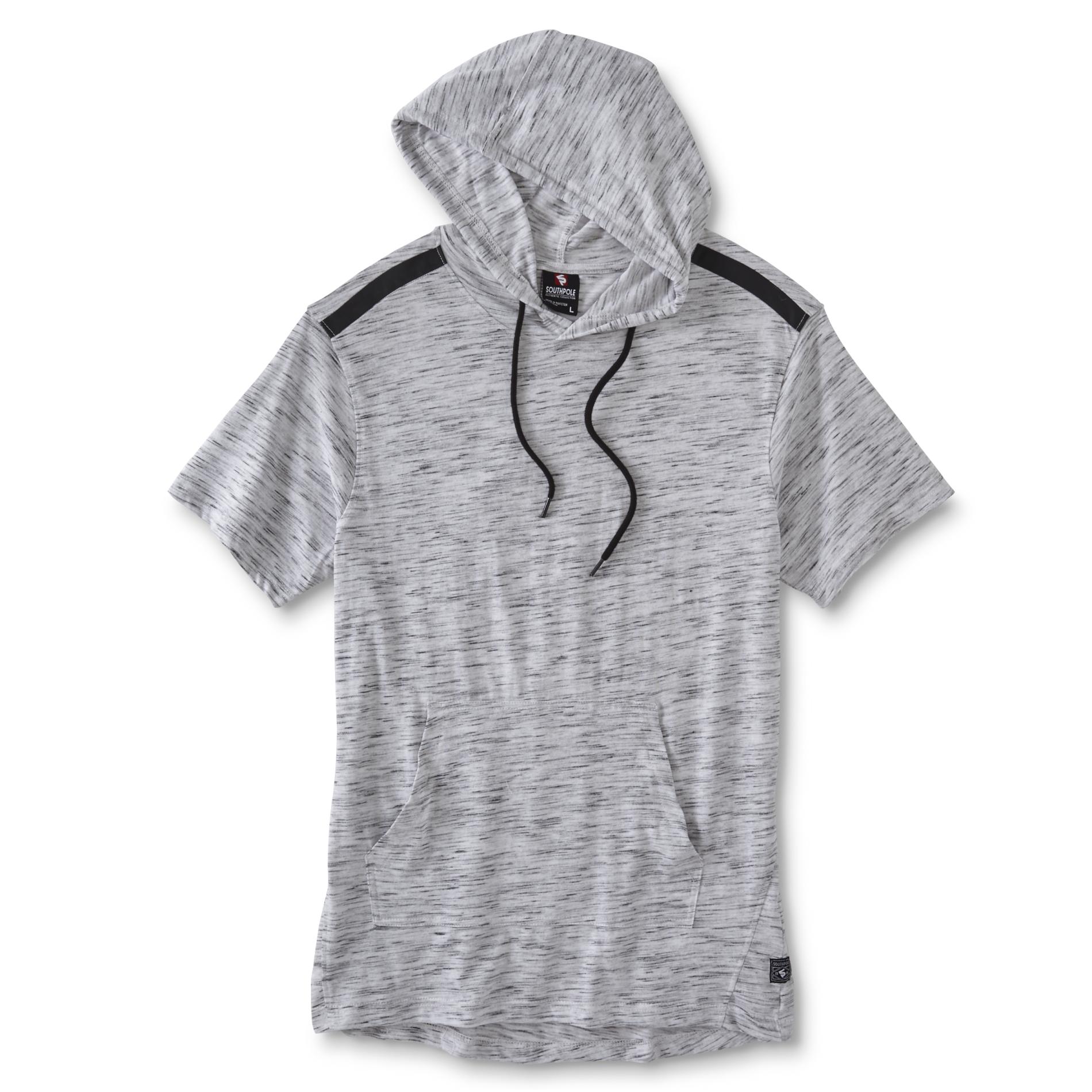 Southpole Young Men's Hooded T-Shirt-Space-Dyed