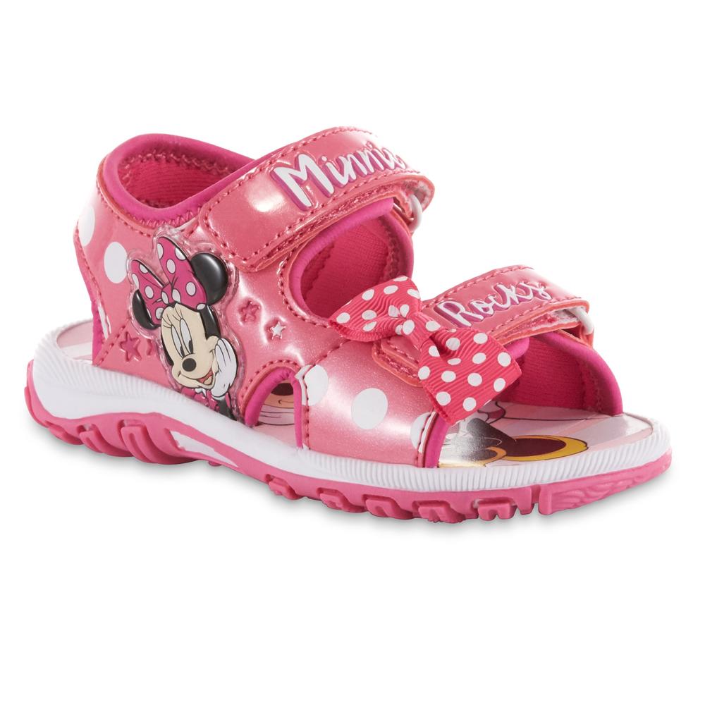 Disney Toddler Girls' Minnie Mouse Sandal - Pink