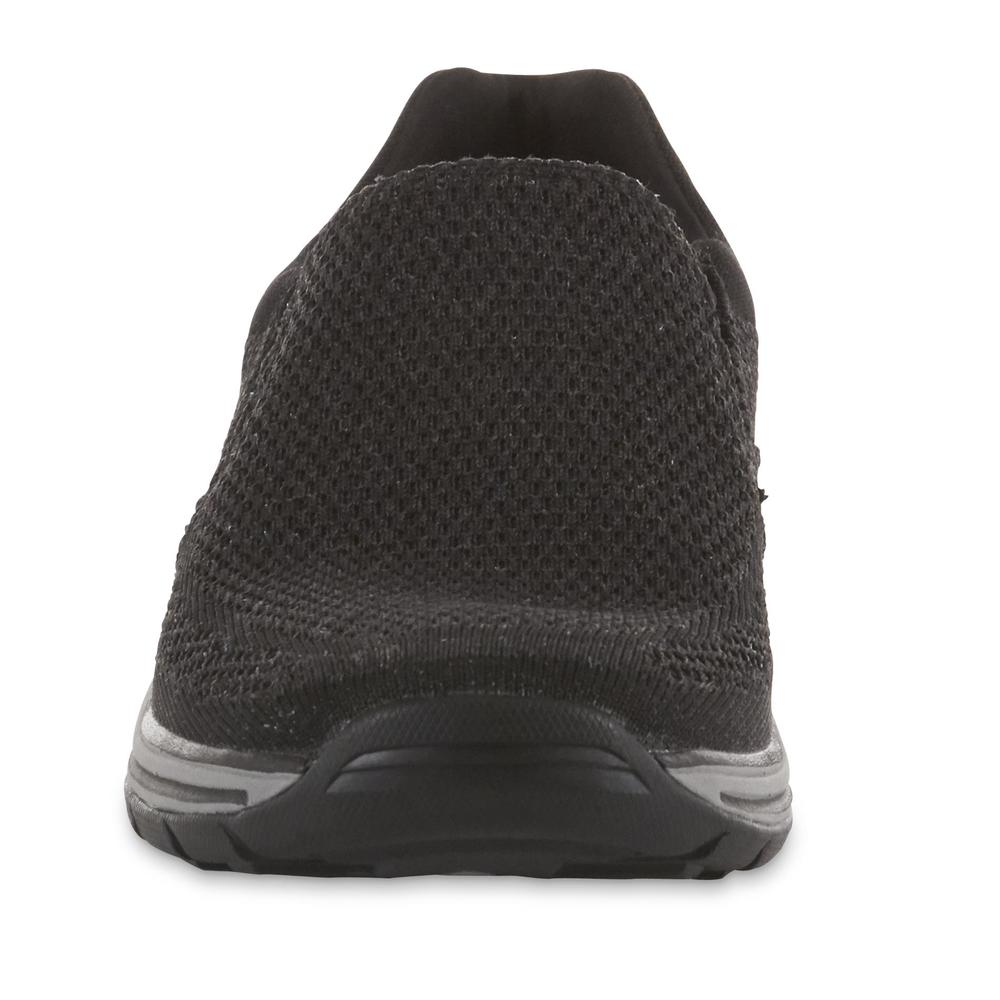 Skechers Men's Gomel Relaxed Fit Slip-On Shoe - Black