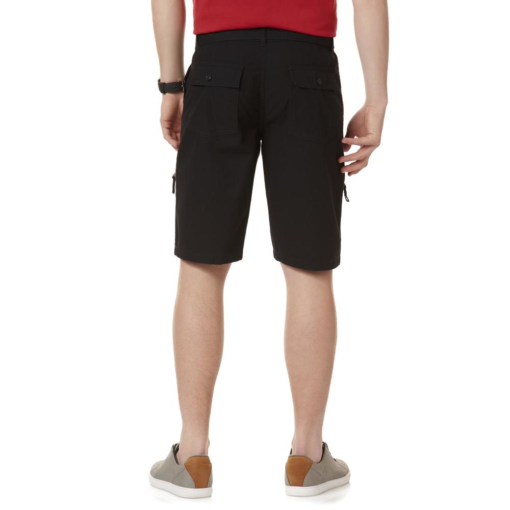 Route 66 Men's Belted Ripstop Shorts