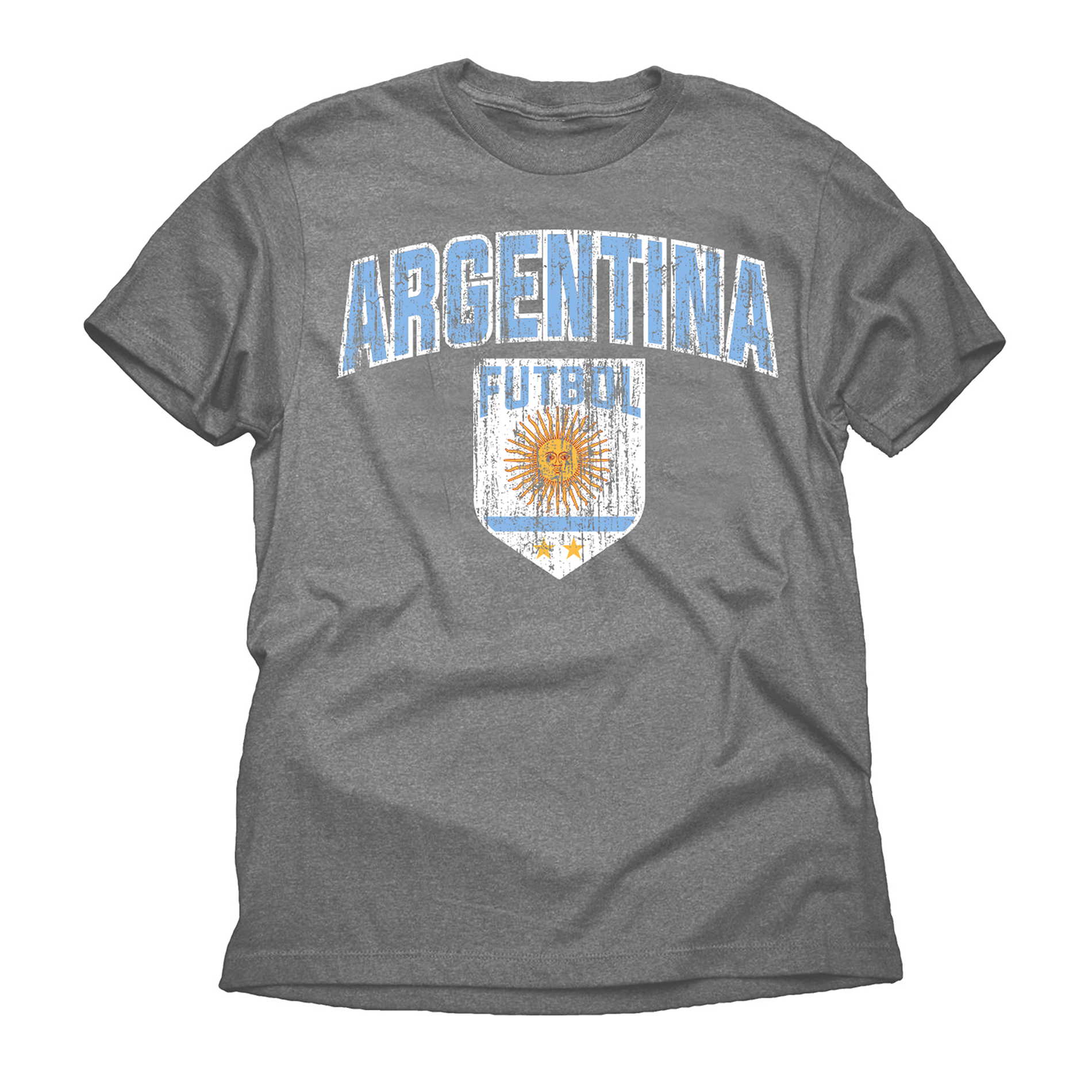 petite MLS Men's Argentina Short-Sleeve T-Shirt, Size: Medium petite MLS Men's Argentina Short-Sleeve T-Shirt, Size: Medium