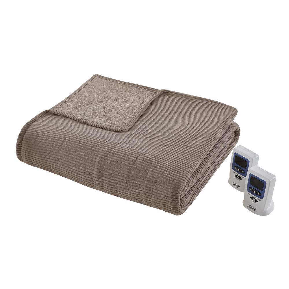 Beautyrest Electric Micro Fleece Heated Blanket