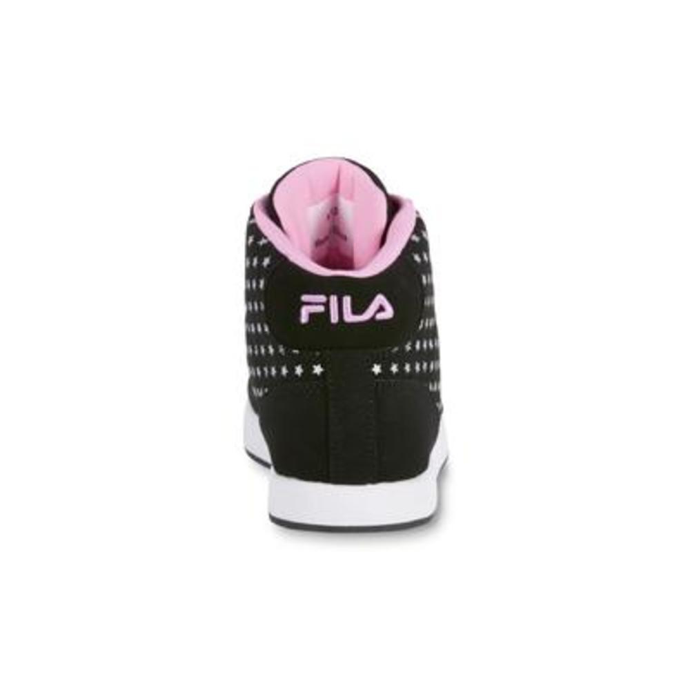 Fila Girl's Dyana Black High-Top Athletic Shoe