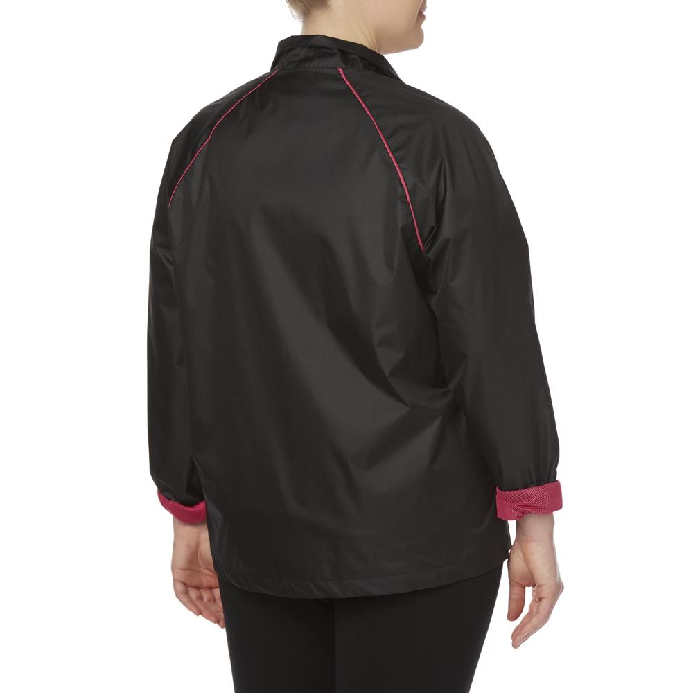 Everlast&reg; Women's Plus Athletic Windbreaker Jacket