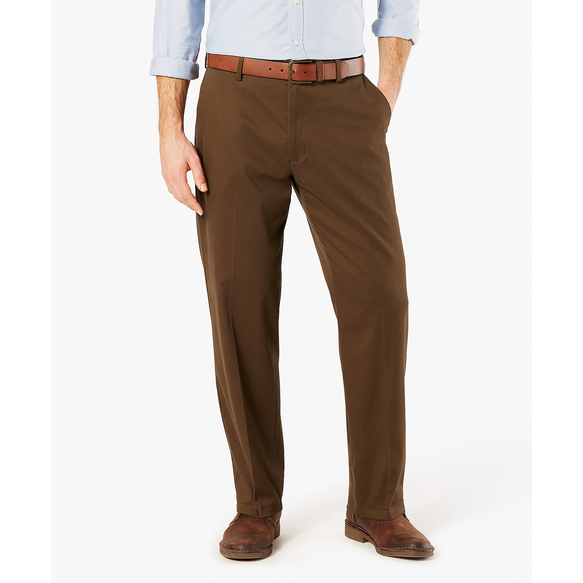 Dockers Men's Relaxed Fit Comfort Khaki Pants D4 | Shop Your Way ...