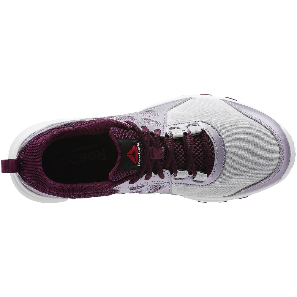 Reebok Women's SubLite Train 4.0 Purple/Gray/White Cross-Training Athletic Shoe