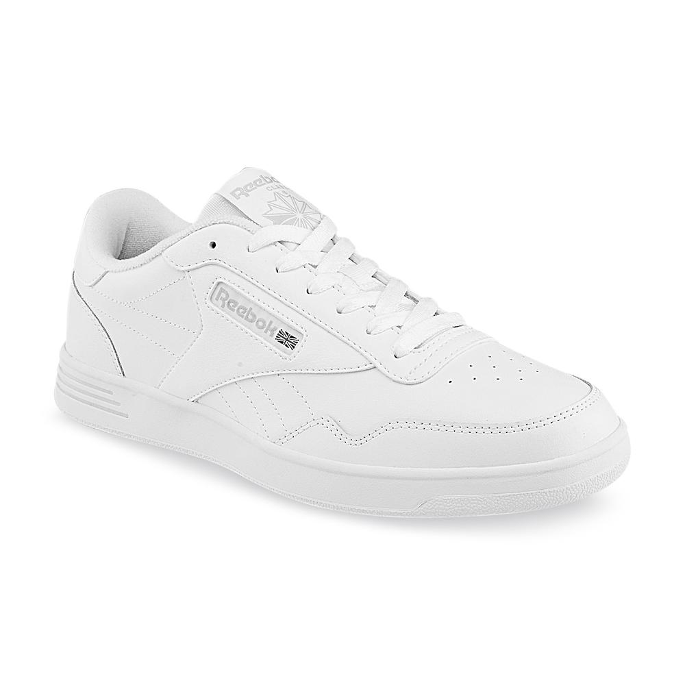 Reebok Men's Club Memt Leather Sneaker - White Wide Width Available