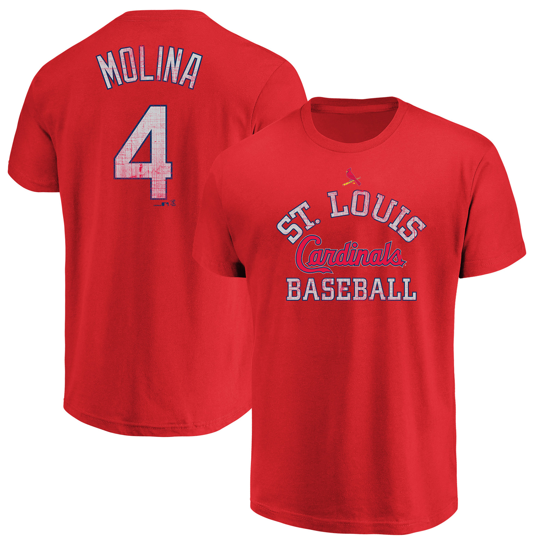MLB Men’s St. Louis Cardinals T-Shirt - Molina 4