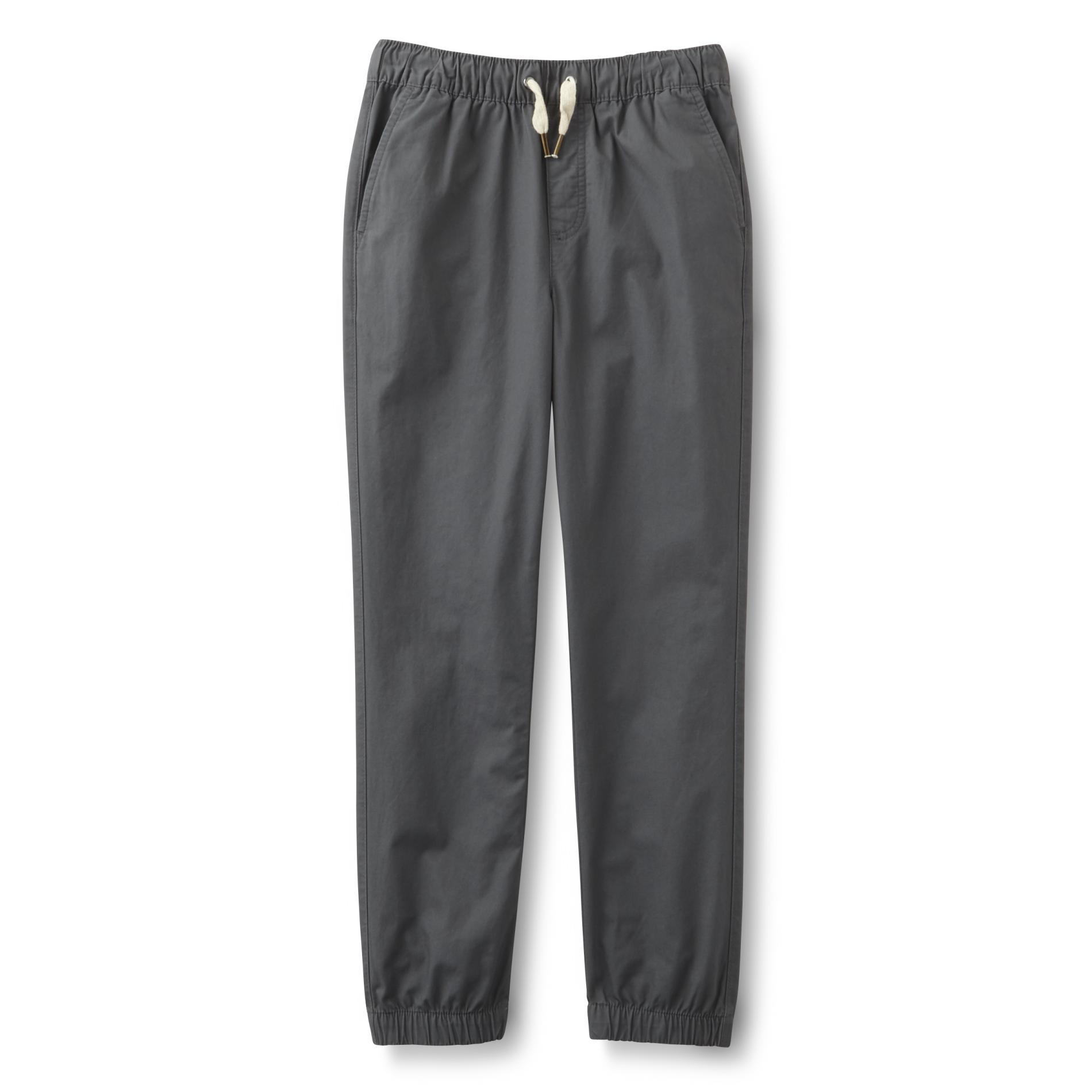 Simply Styled Boy's Canvas Jogger Pants