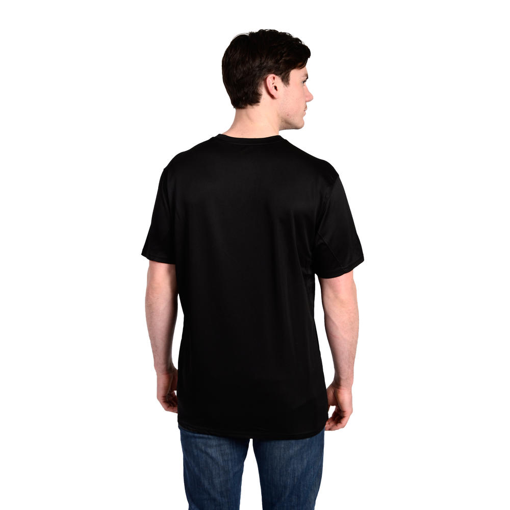 Stanley Men's short sleeve 100% polyester performance crew neck t-shirt