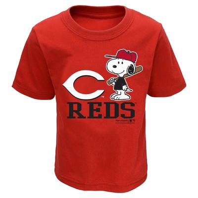 MLB Snoopy Toddler Boy's Graphic T-Shirt - Cincinnati Reds