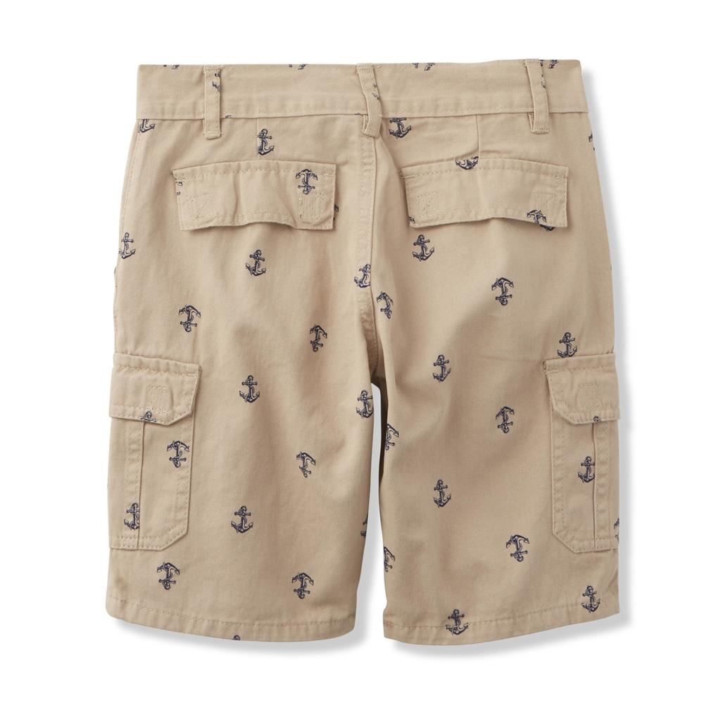 U.S. Polo Assn. Boys' Henley Shirt & Cargo Shorts - Anchors
