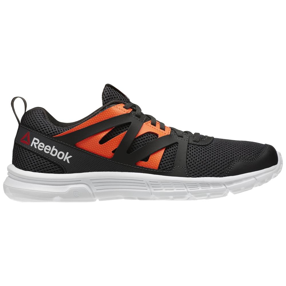 Reebok Men's Run Supreme 2.0 Memory Tech Gray/Orange Running Shoe