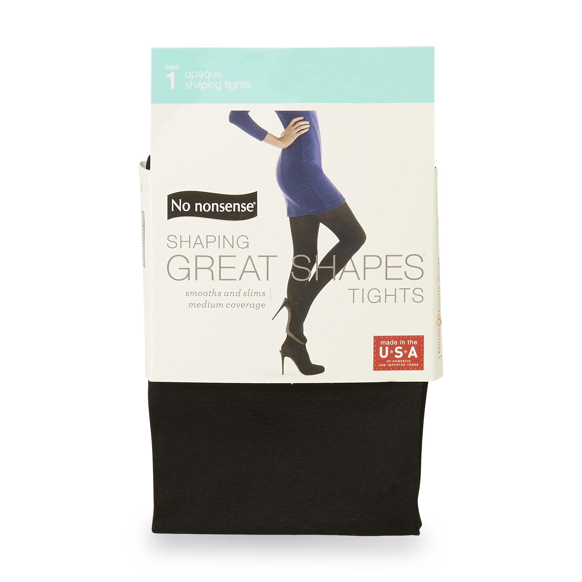 No Nonsense Women's Great Shapes Tights - Opaque