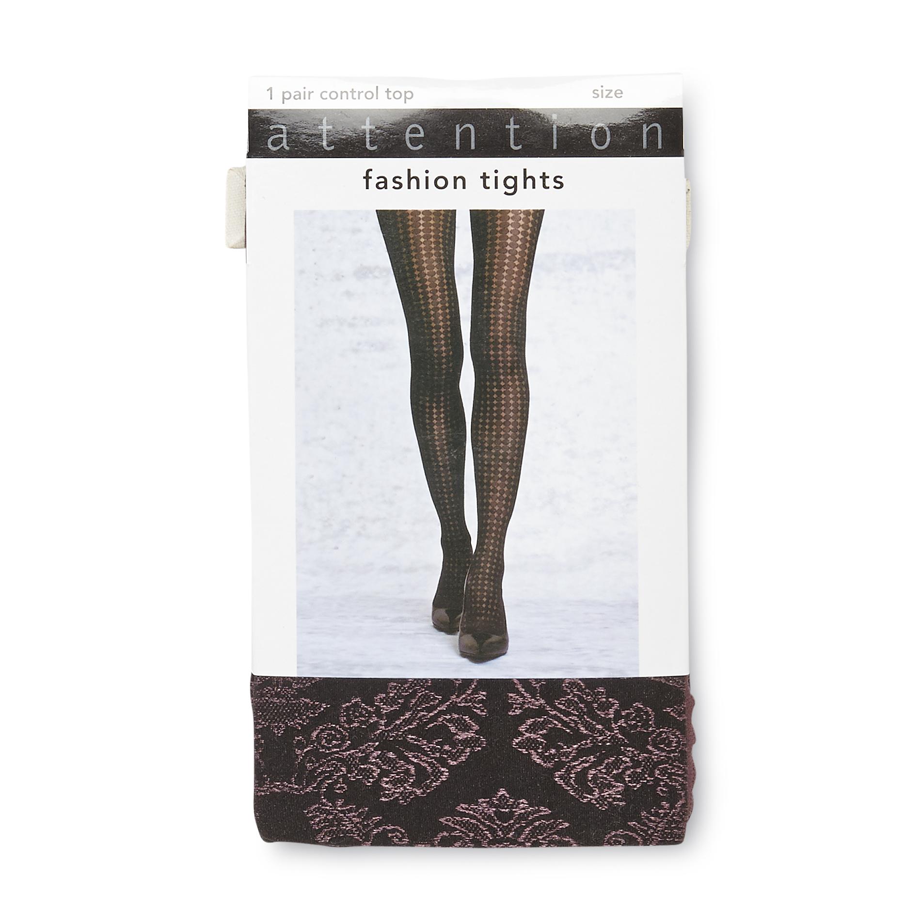 Attention Women's Tights - Floral